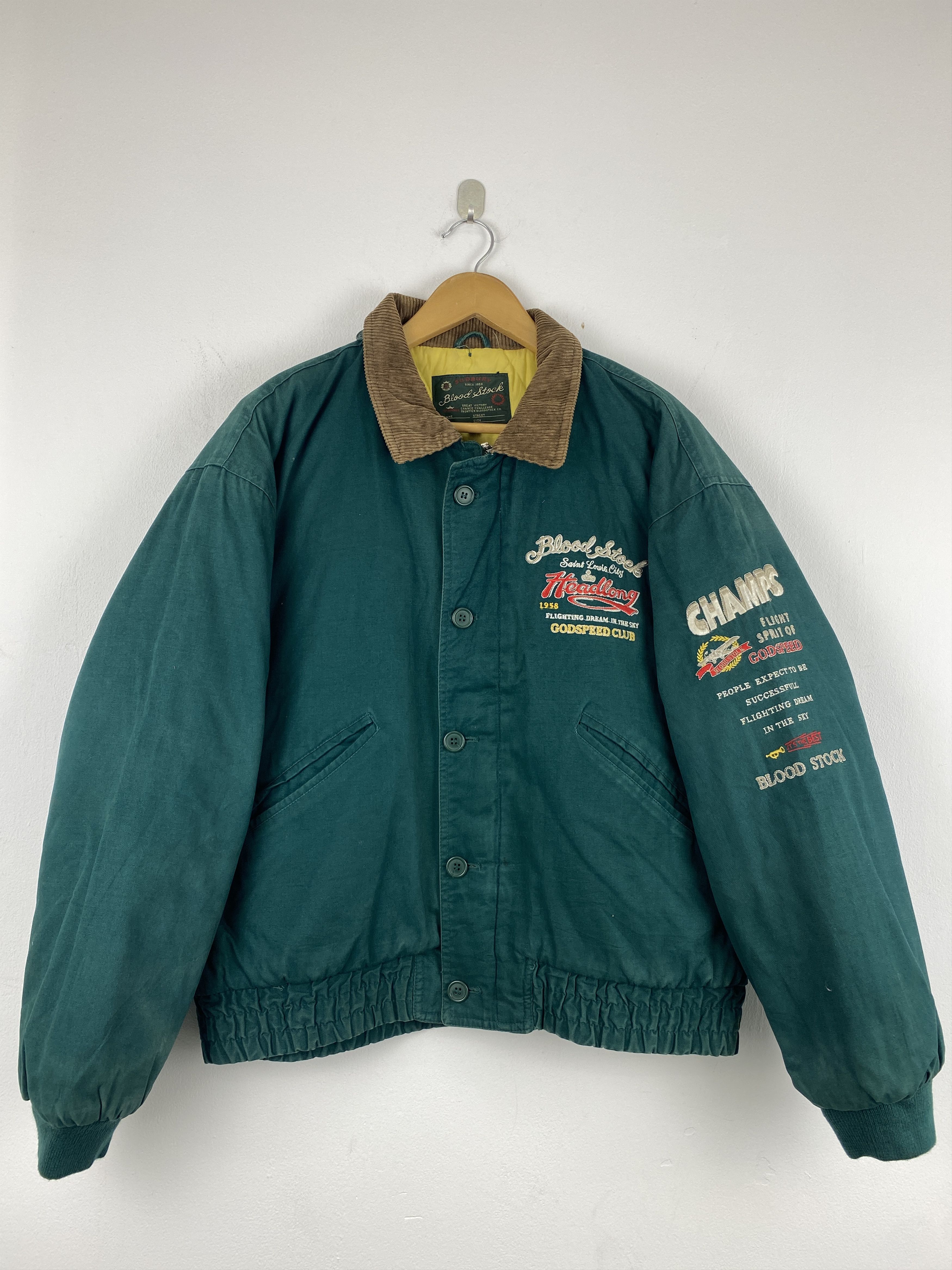 rave ジャケット Vintage Rare 90s Hellraiser Bomber Jacket Gabber Hardcore