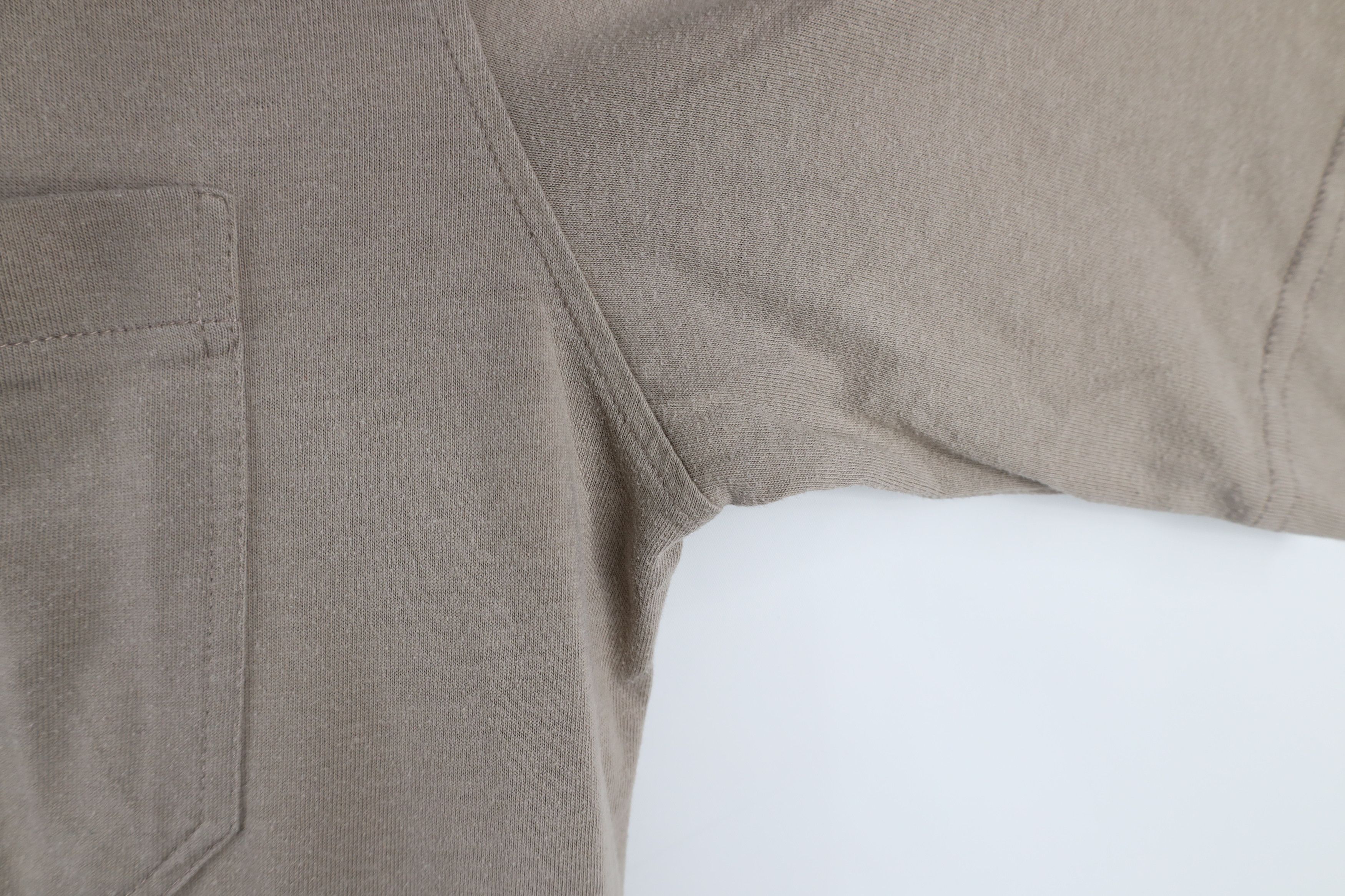 Vintage Vintage 90s Streetwear Collared Pullover Polo Shirt Beige Size US XL / EU 56 / 4 - 10 Thumbnail