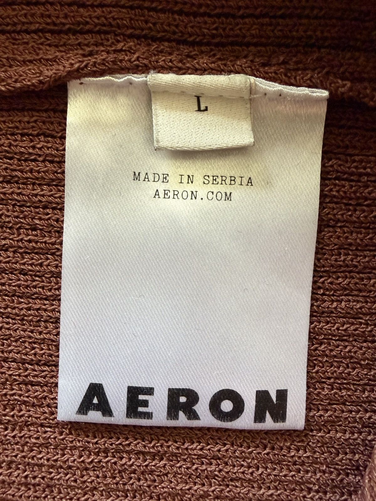 AERON Egon Heavy Knitted Pants Size 32" / US 10 / IT 46 - 8 Thumbnail
