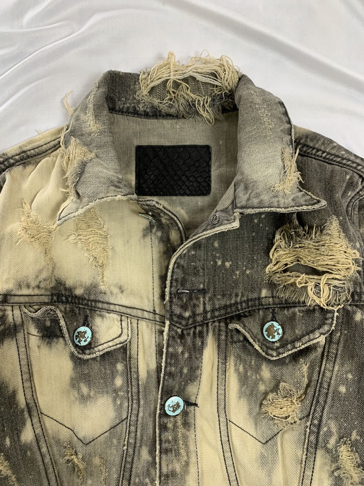 GOA GOA undefined distress jacket vkei style punkgoth archives Size US M / EU 48-50 / 2 - 8 Thumbnail