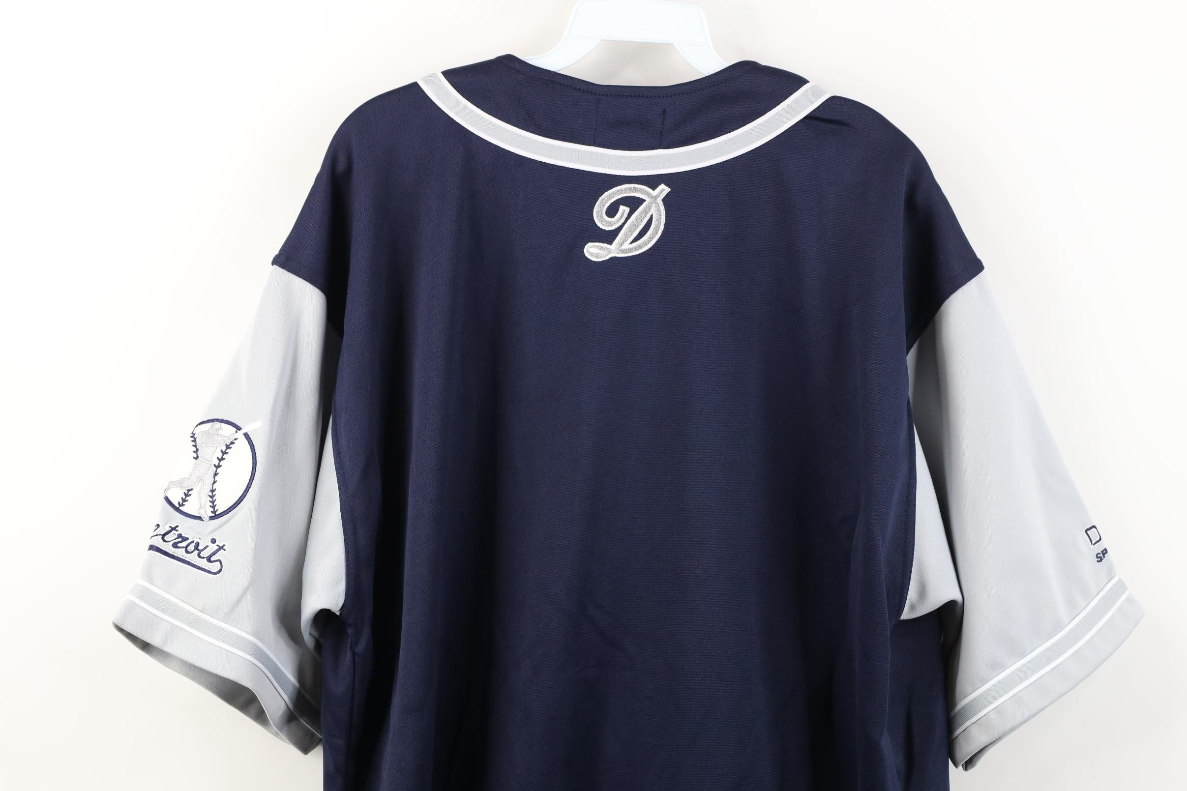Vintage Deadstock Vintage 90s Y2K Detroit Tigers Baseball Jersey Size US M / EU 48-50 / 2 - 16 Thumbnail