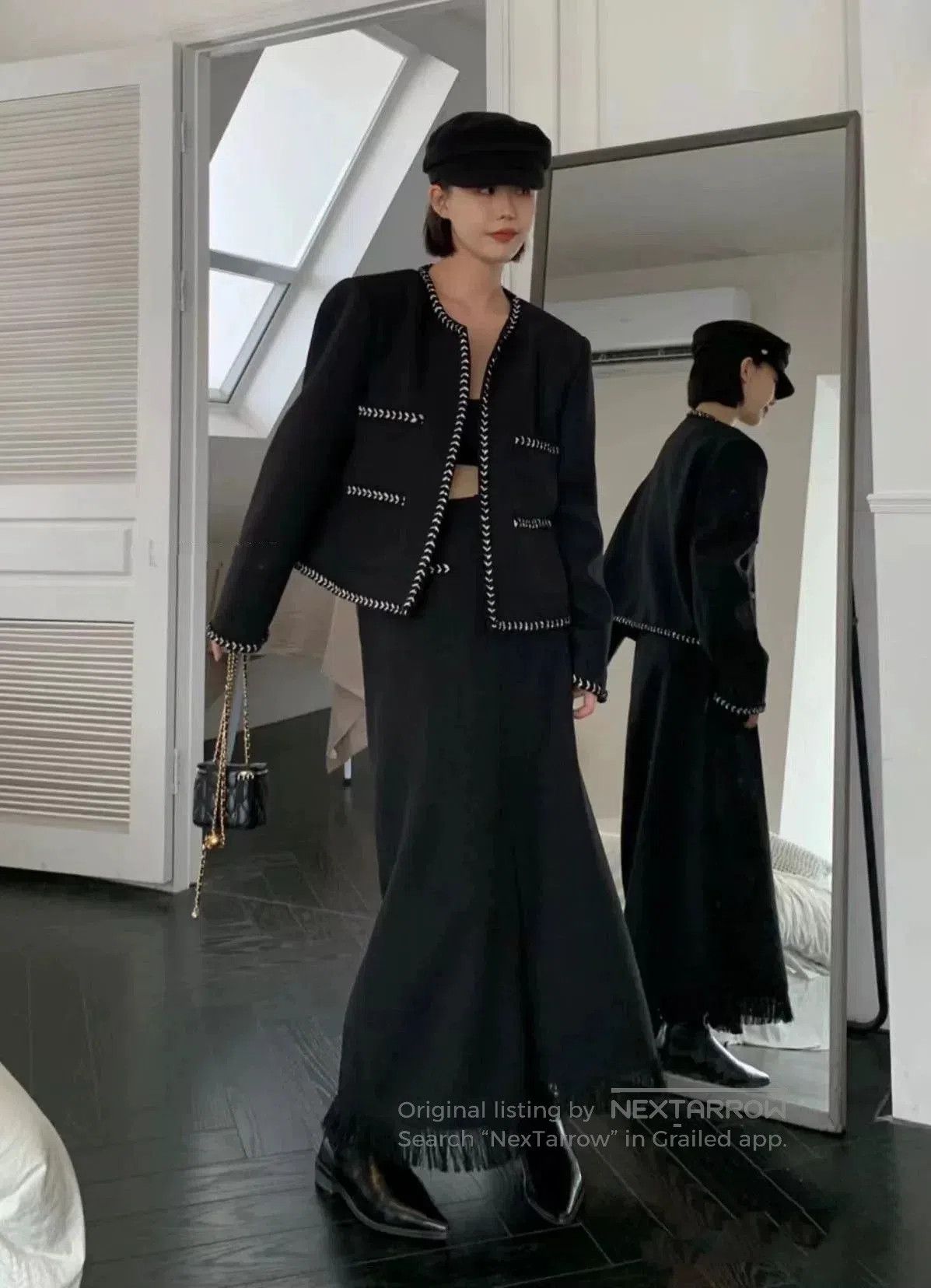 Chanel Chanel Classic Four-Pocket Chain Cardigan. Size XXS / US 00 / IT 34 - 9 Thumbnail