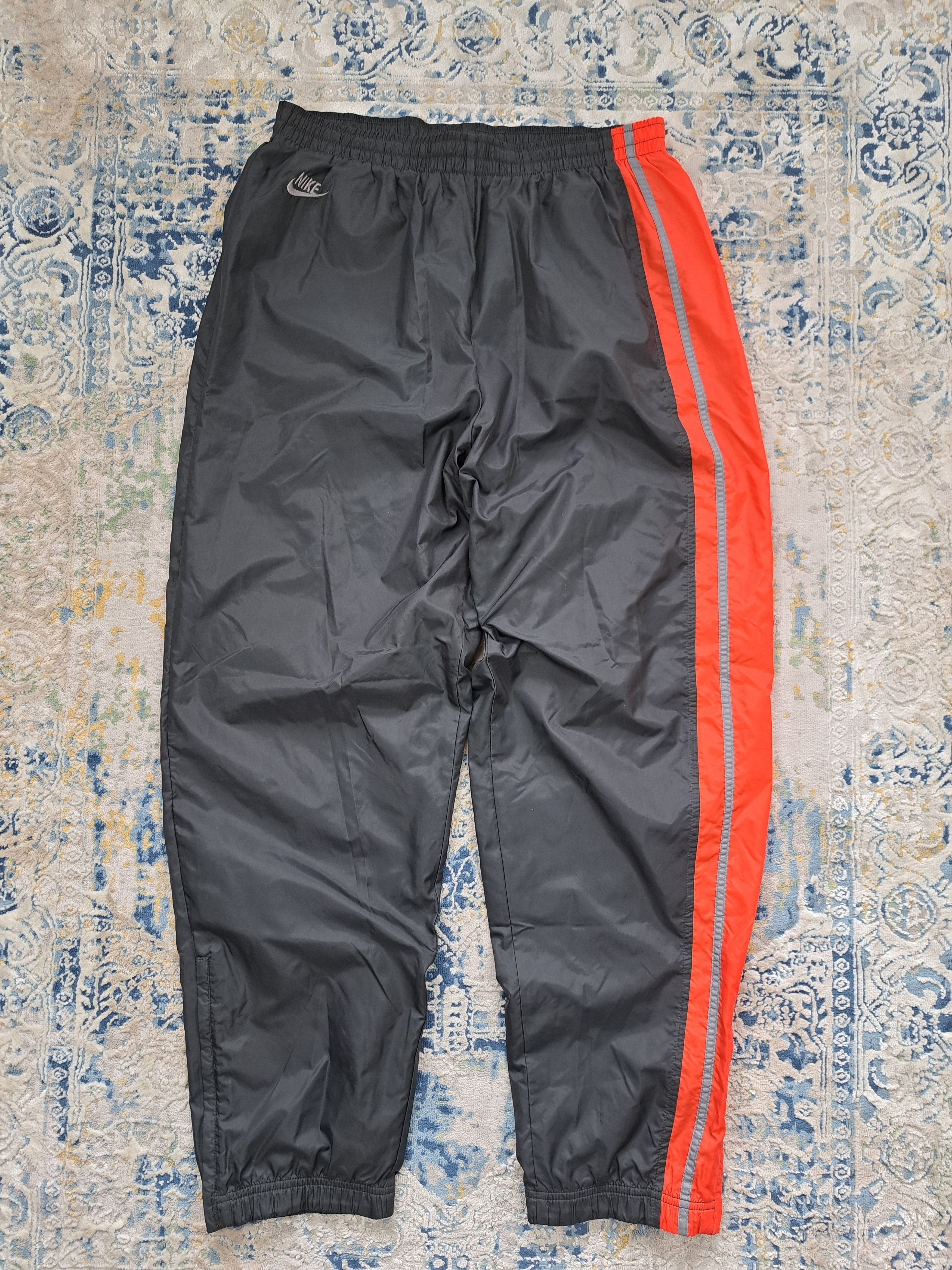 Nike VTG 90s Nike Reflective Nylon Track Suit Techno Rave Neon Size US XL / EU 56 / 4 - 15 Thumbnail