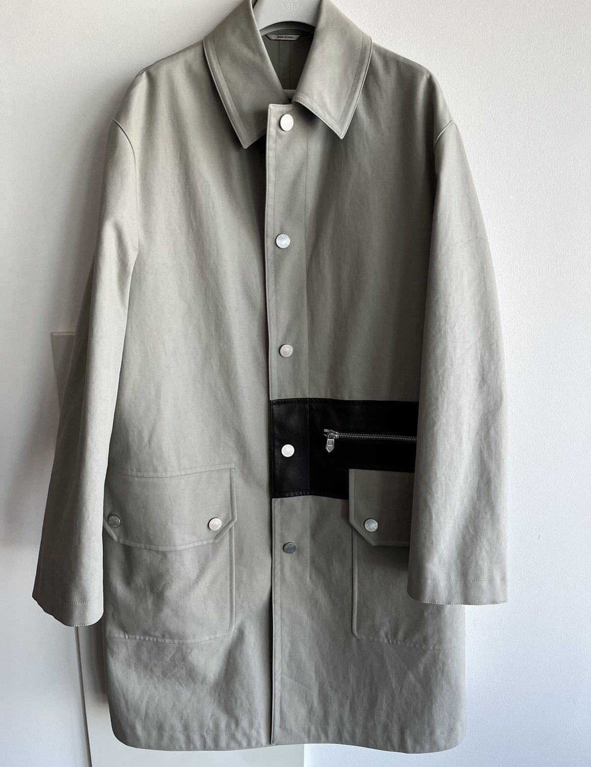 HERMES 25S LONG WOOL COAT 091