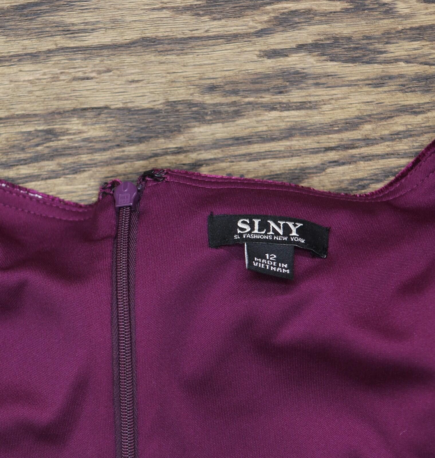 Todd Snyder Nwt Slny Short Sheath Velvet Dress Magenta Velvet Purple 12 Size XL / US 12-14 / IT 48-50 - 4 Thumbnail