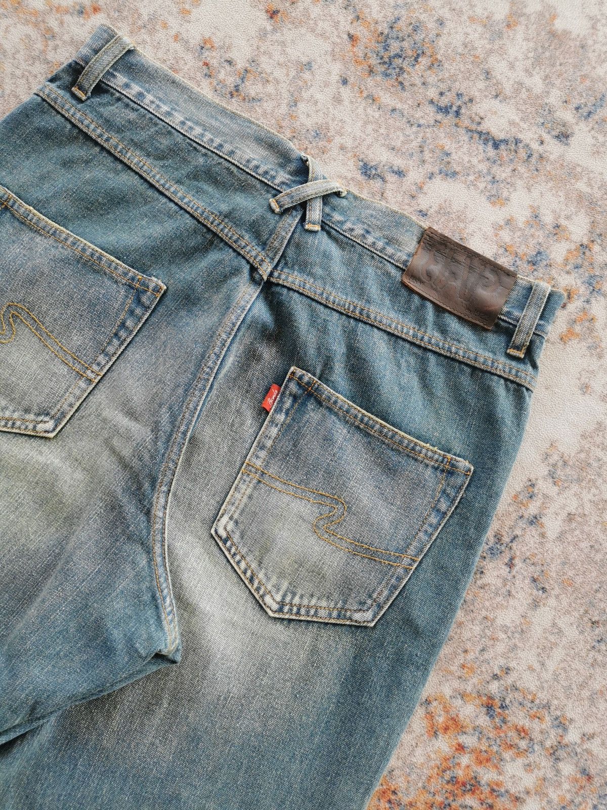 Japanese Brand Bond And Peace Show Button Jeans Size US 32 / EU 48 - 5 Thumbnail