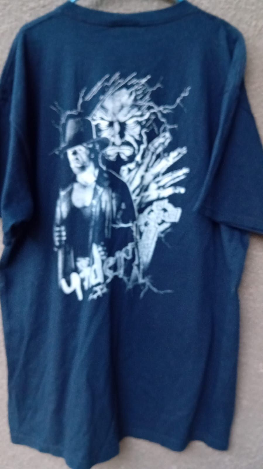 Vintage The Undertaker Vintage WWE Wrestling Shirt Double Sided Size US XL / EU 56 / 4 - 2 Thumbnail