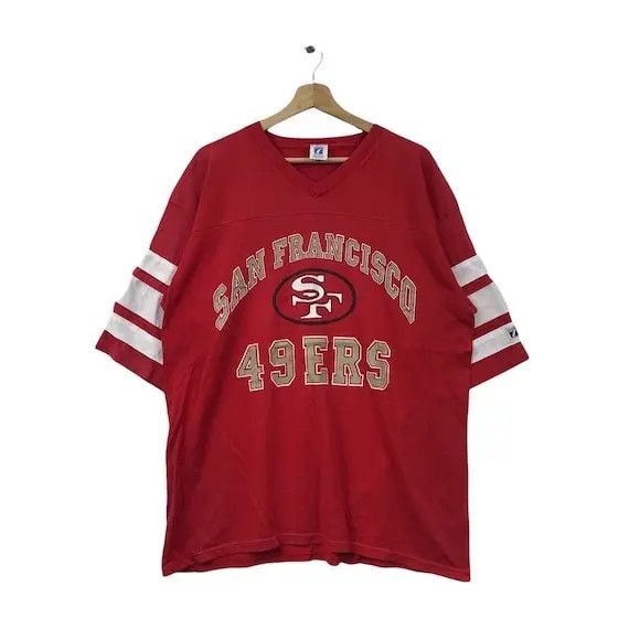 NFL Vtg NFL LOGO 7 49ERS San Francisco Tee Shirt Indianapolis Size US L / EU 52-54 / 3 - 1 Thumbnail