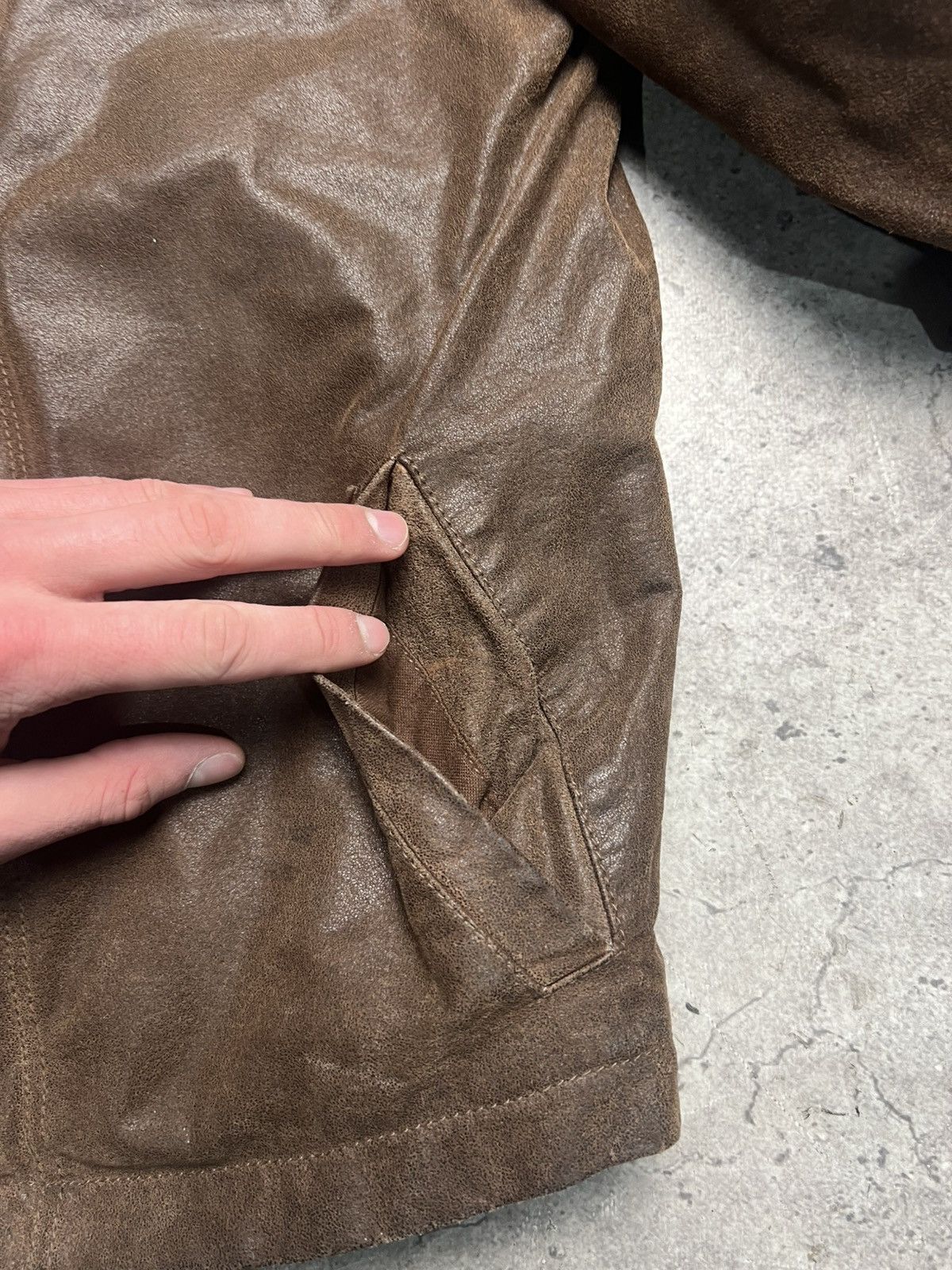 Alpha Industries Alpha Industries leather jacket Size US M / EU 48-50 / 2 - 4 Thumbnail