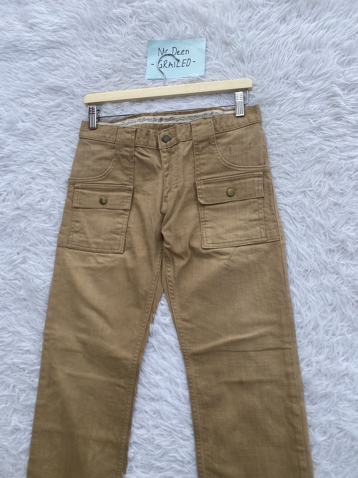 Number (N)ine Rare Vintage Number Nine Cargo Denim /Jeans Size US 30 / EU 46 - 7 Thumbnail