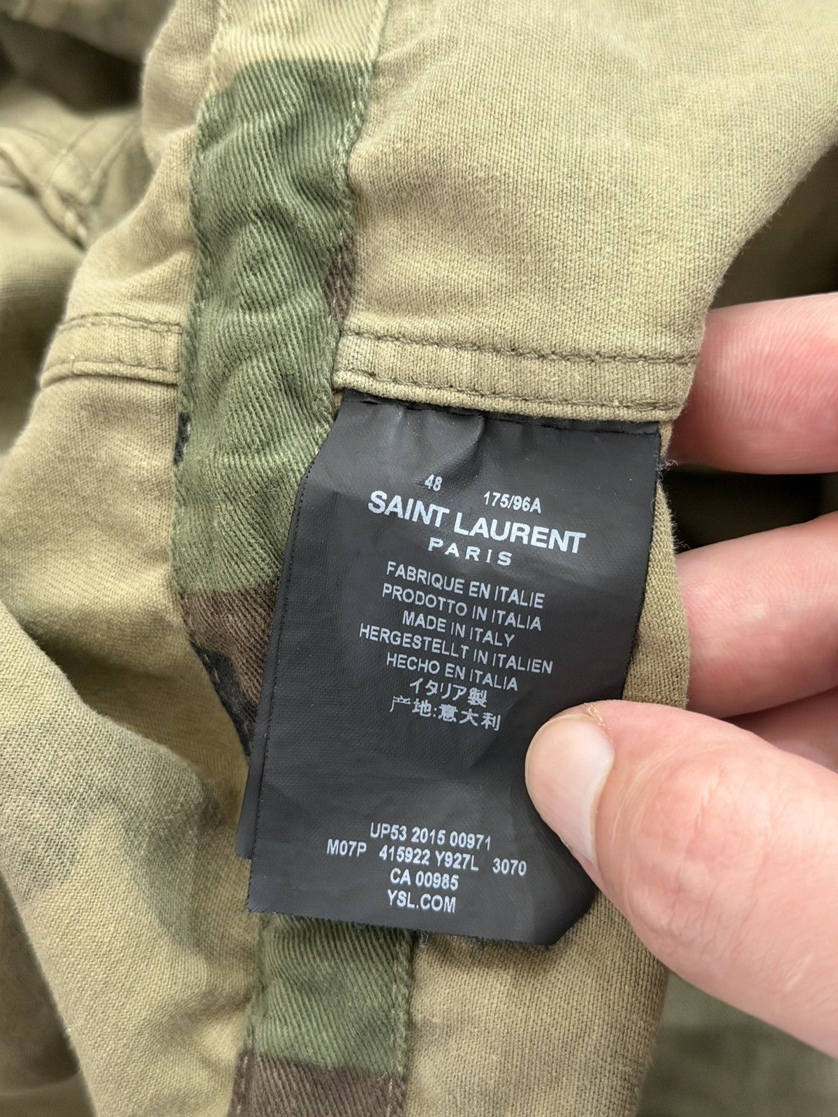 Saint Laurent Paris Saint Laurent Paris SS16 Rocket Parka Sz.48 Size US M / EU 48-50 / 2 - 4 Thumbnail