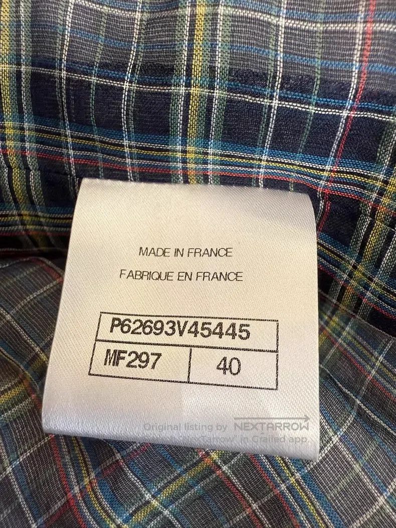 Chanel Chanel 20C Station Series Tweed Short Coat Size S / US 4 / IT 40 - 7 Thumbnail