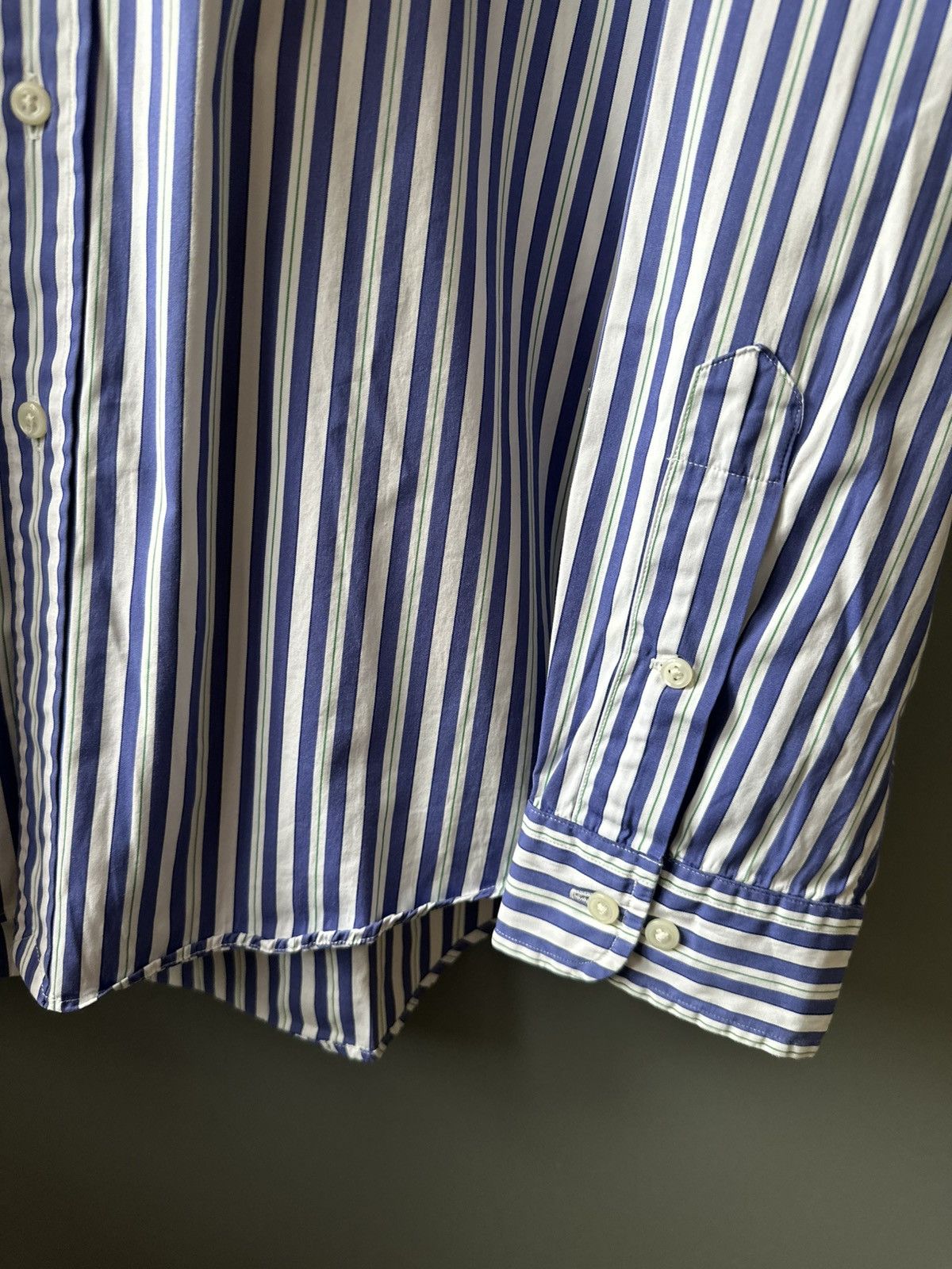 Polo Ralph Lauren Polo Ralph Lauren Striped Shirt Size L Size US L / EU 52-54 / 3 - 4 Thumbnail