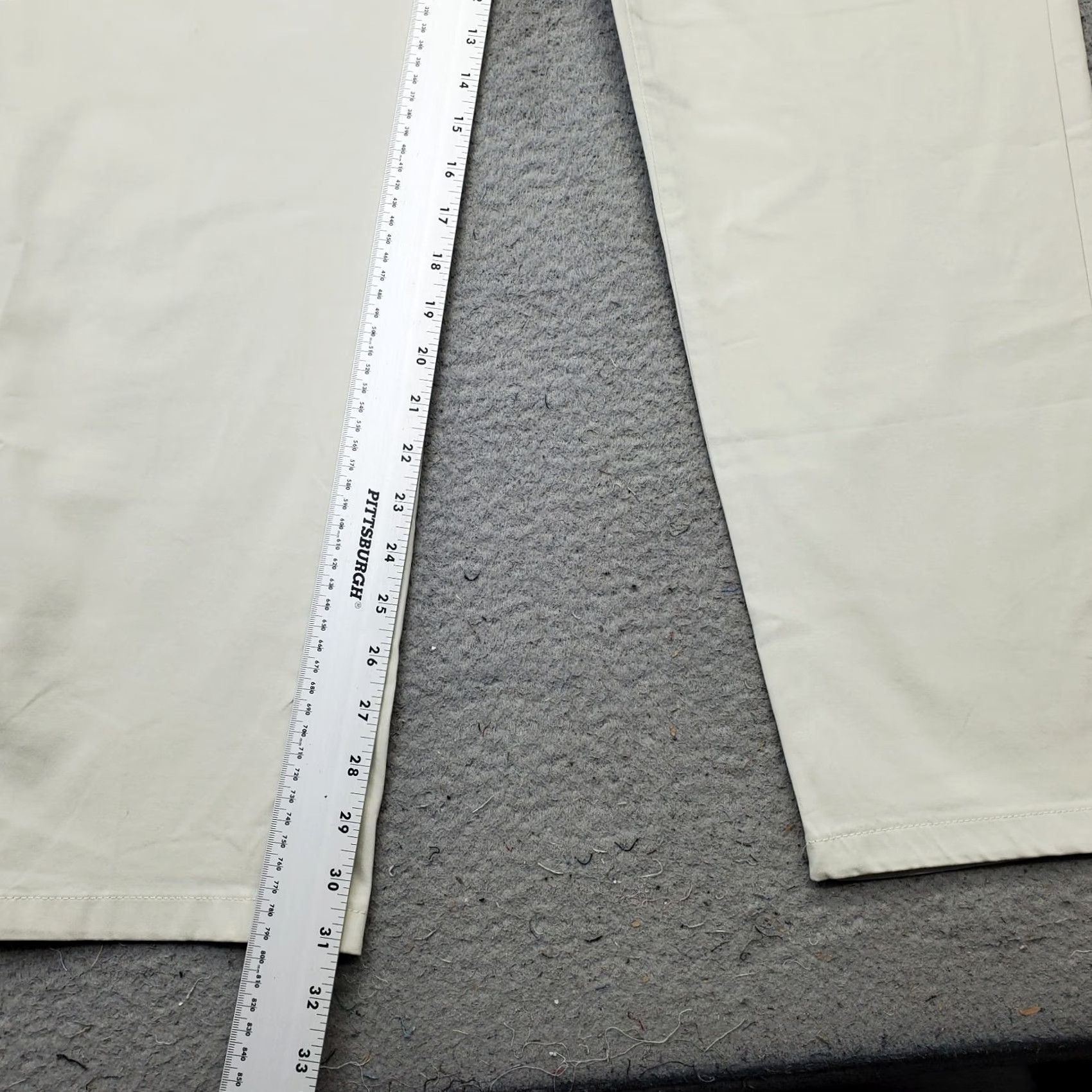 DKNY DKNY Mens Bedford Pants Tan Stretch Slash Pocket Straight Leg Size 40 Inseam 31.25" Flat Front Casual Khakis Size US 40 / EU 56 - 4 Thumbnail