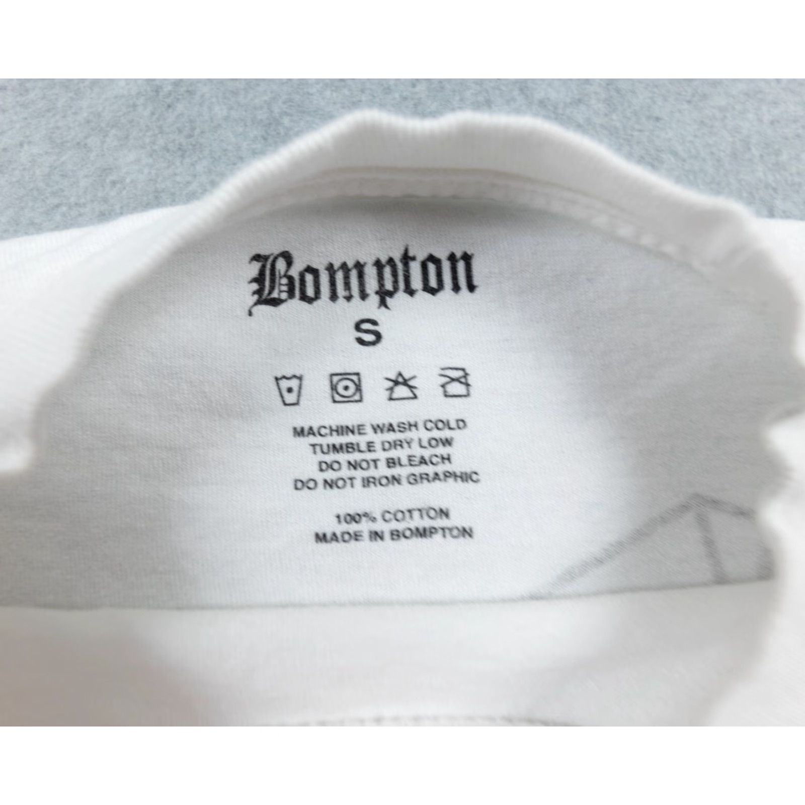 Vintage Bompton Long Sleeve Shirt Men Small White Hip Hop Tee Crewneck Size US S / EU 44-46 / 1 - 6 Thumbnail