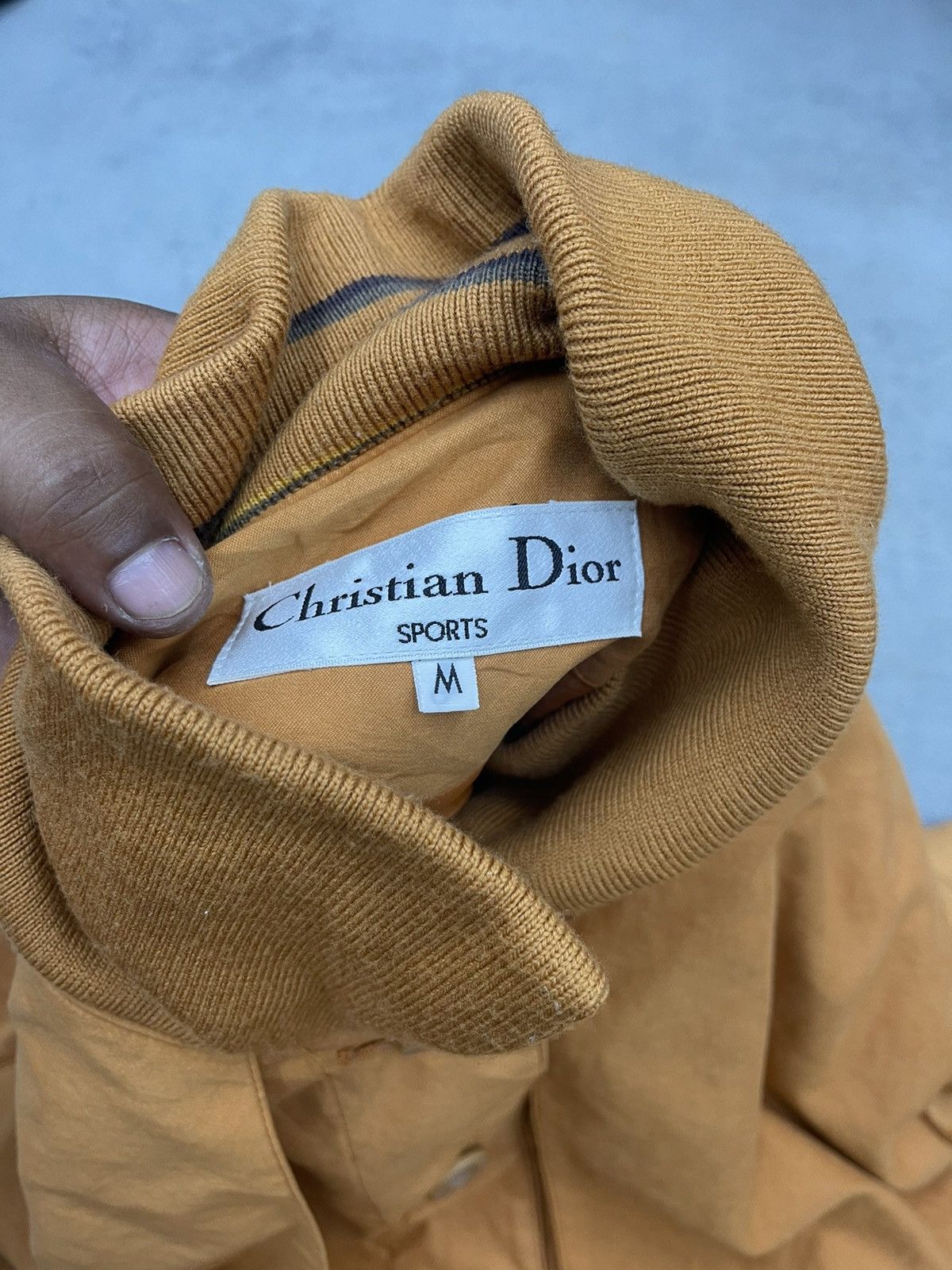 Christian Dior Monsieur × Designer × Dior ARCHIVE💥CHRISTIAN DIOR SPORTS BACK HIT JACKET Size US M / EU 48-50 / 2 - 10 Thumbnail