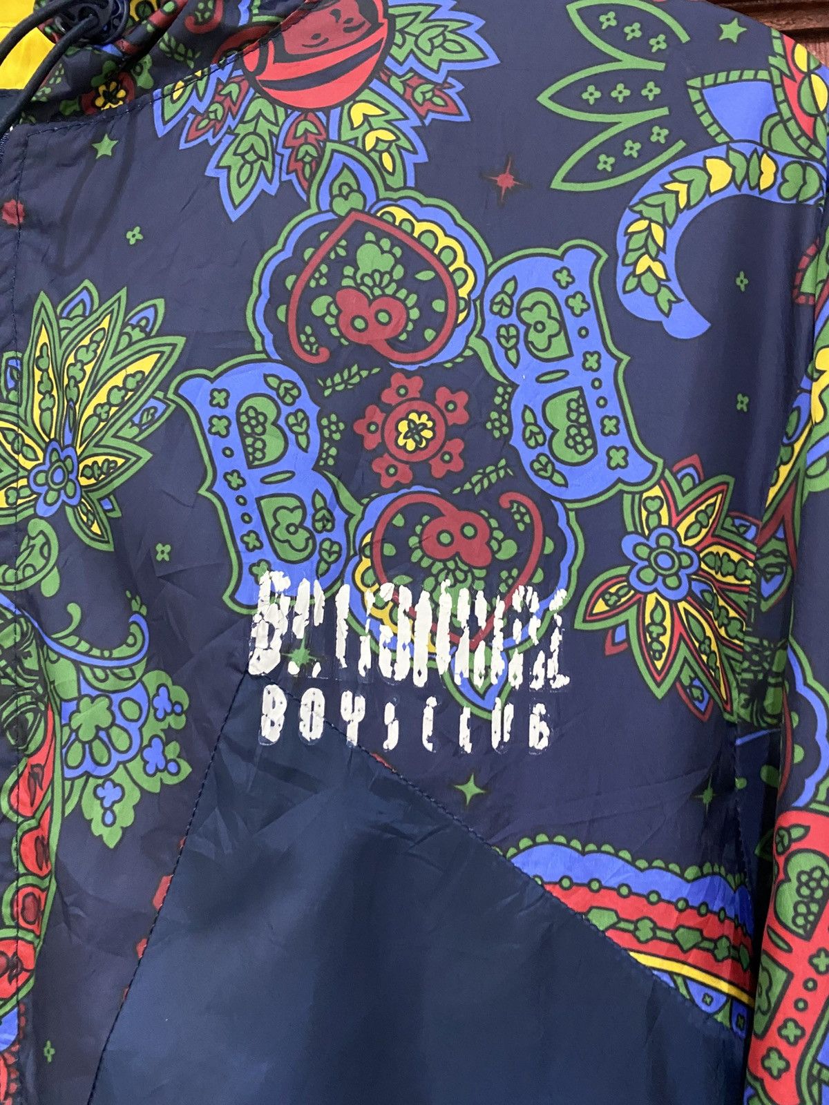 Billionaire Boys Club Billionaire Boys Club Paisley Nylon Jacket Size US XL / EU 56 / 4 - 6 Thumbnail