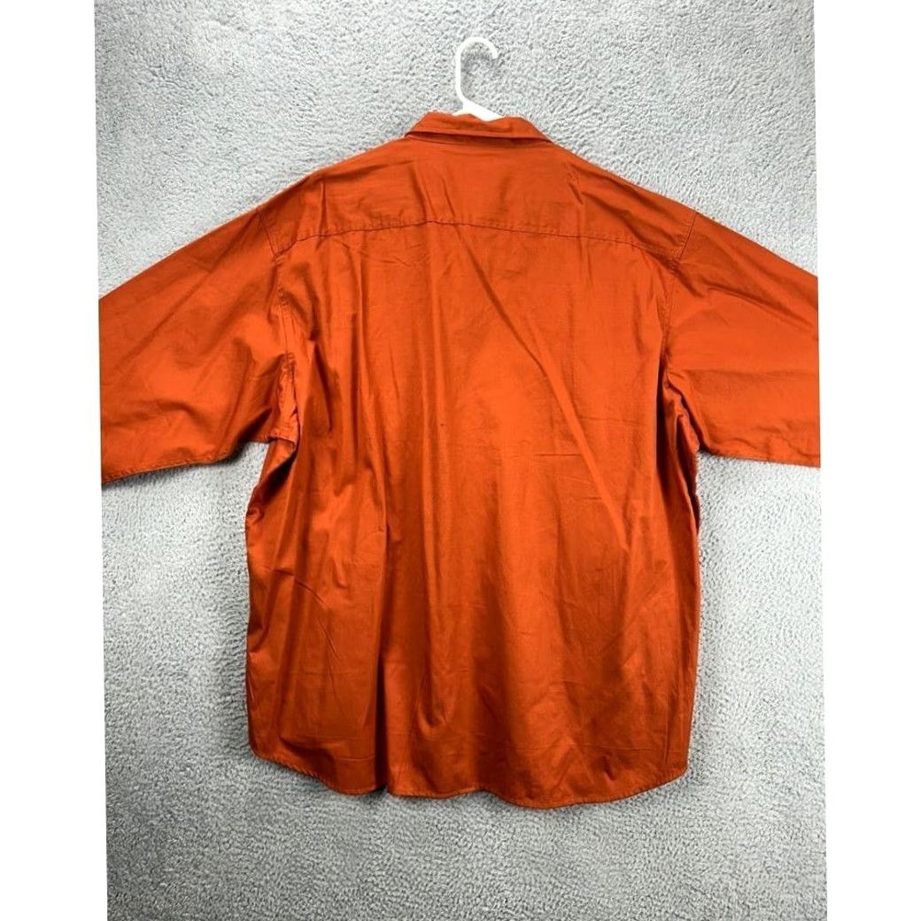Vintage VINTAGE RedHead Shirt Mens 3XL Orange Spill Resistance Nanotex Button Down Pocket NEW Size US XXL / EU 58 / 5 - 2 Thumbnail
