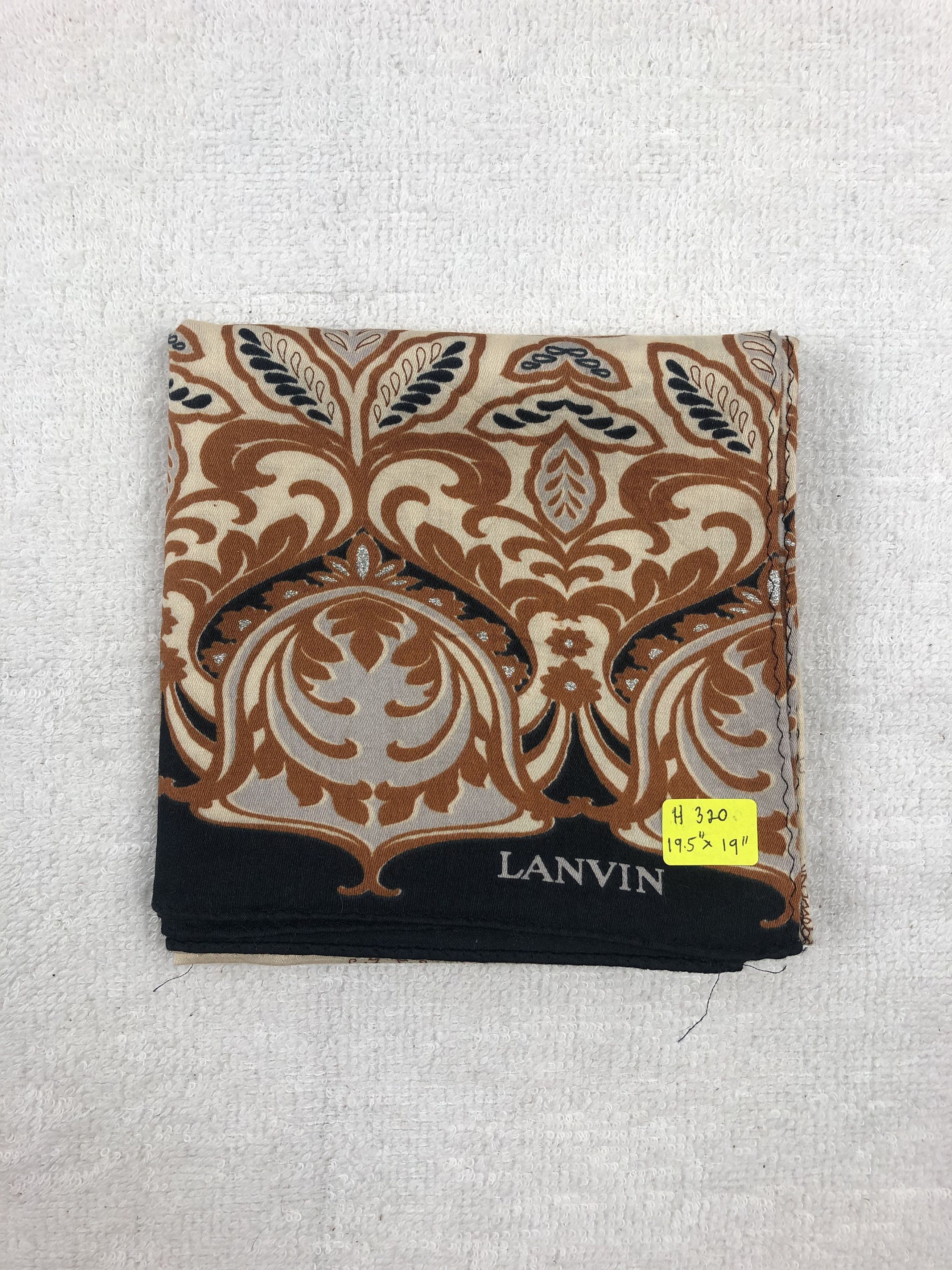 Lanvin × Vintage Lanvin Handkerchief / Bandana / Neckerchief Size ONE SIZE - 5 Thumbnail