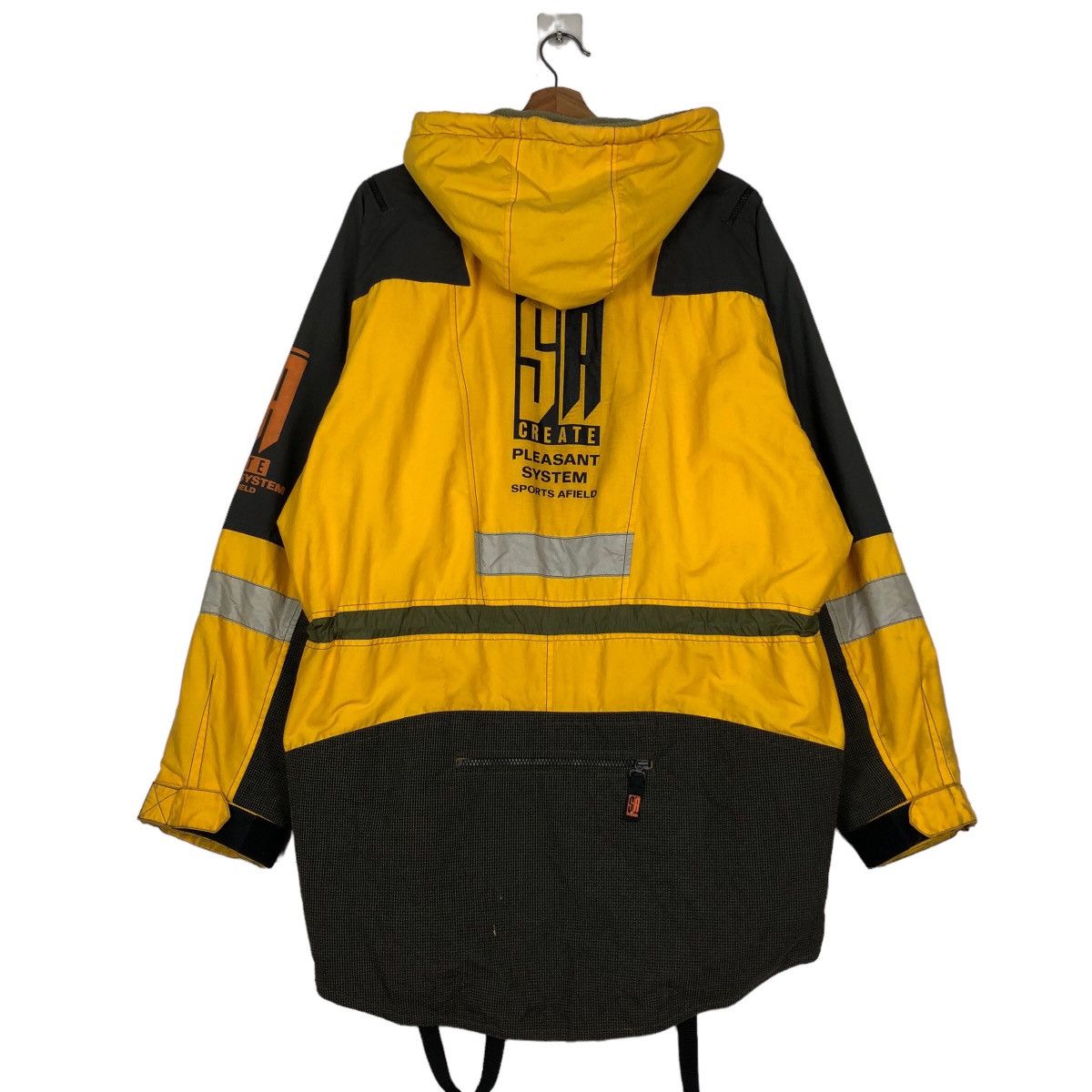 Japanese Brand 🔥Vintage Bondage Biker Jacket Create Pleasant System Cargo Size US L / EU 52-54 / 3 - 8 Thumbnail