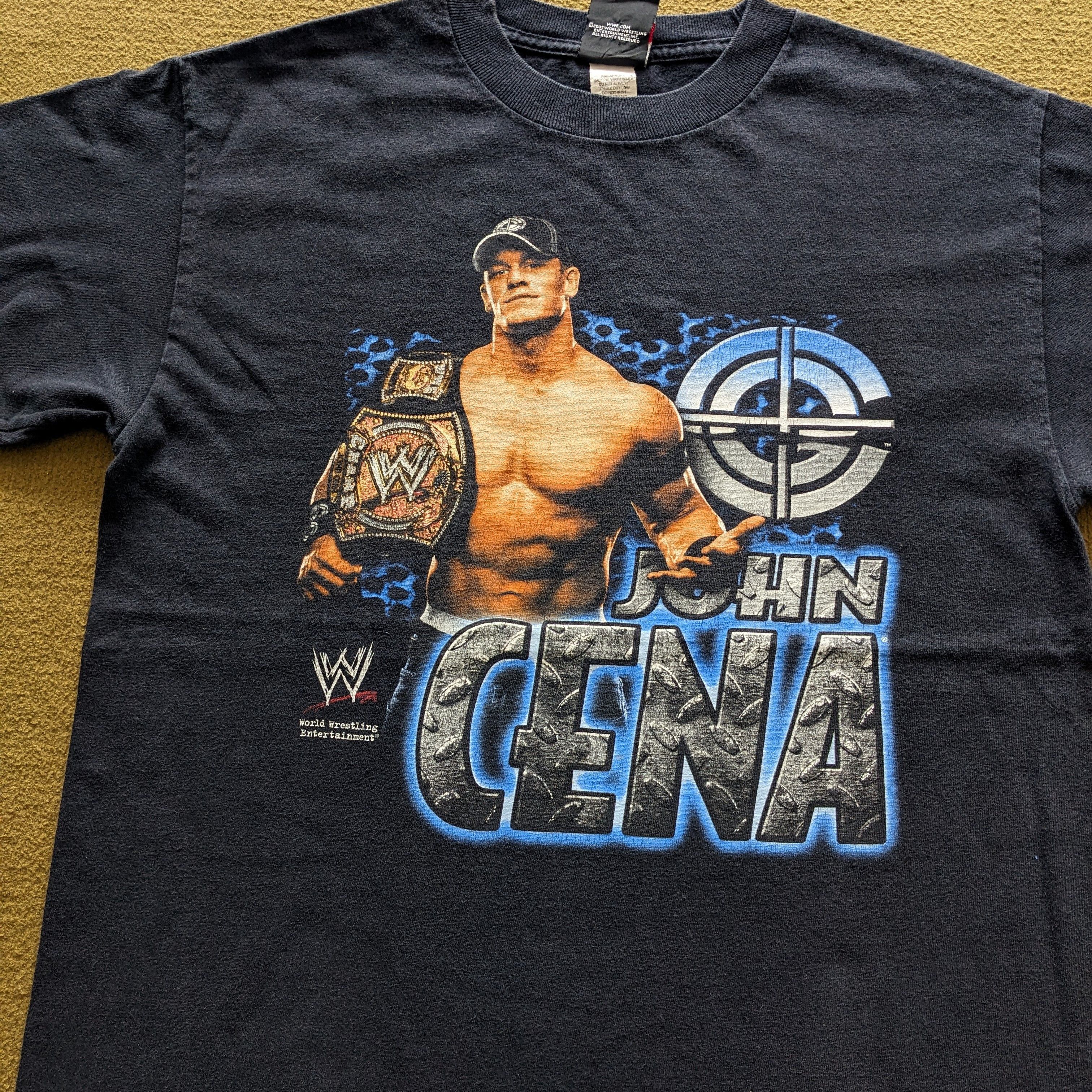 Vintage Vintage JOHN CENA WWE Wrestling T-shirt Size US M / EU 48-50 / 2 - 2 Thumbnail