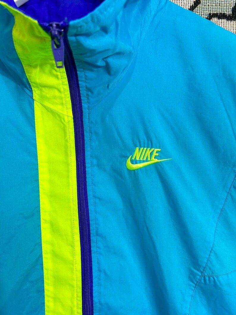 Nike Vintage 90s Nike Half Zip Jacket size L Size US L / EU 52-54 / 3 - 2 Thumbnail