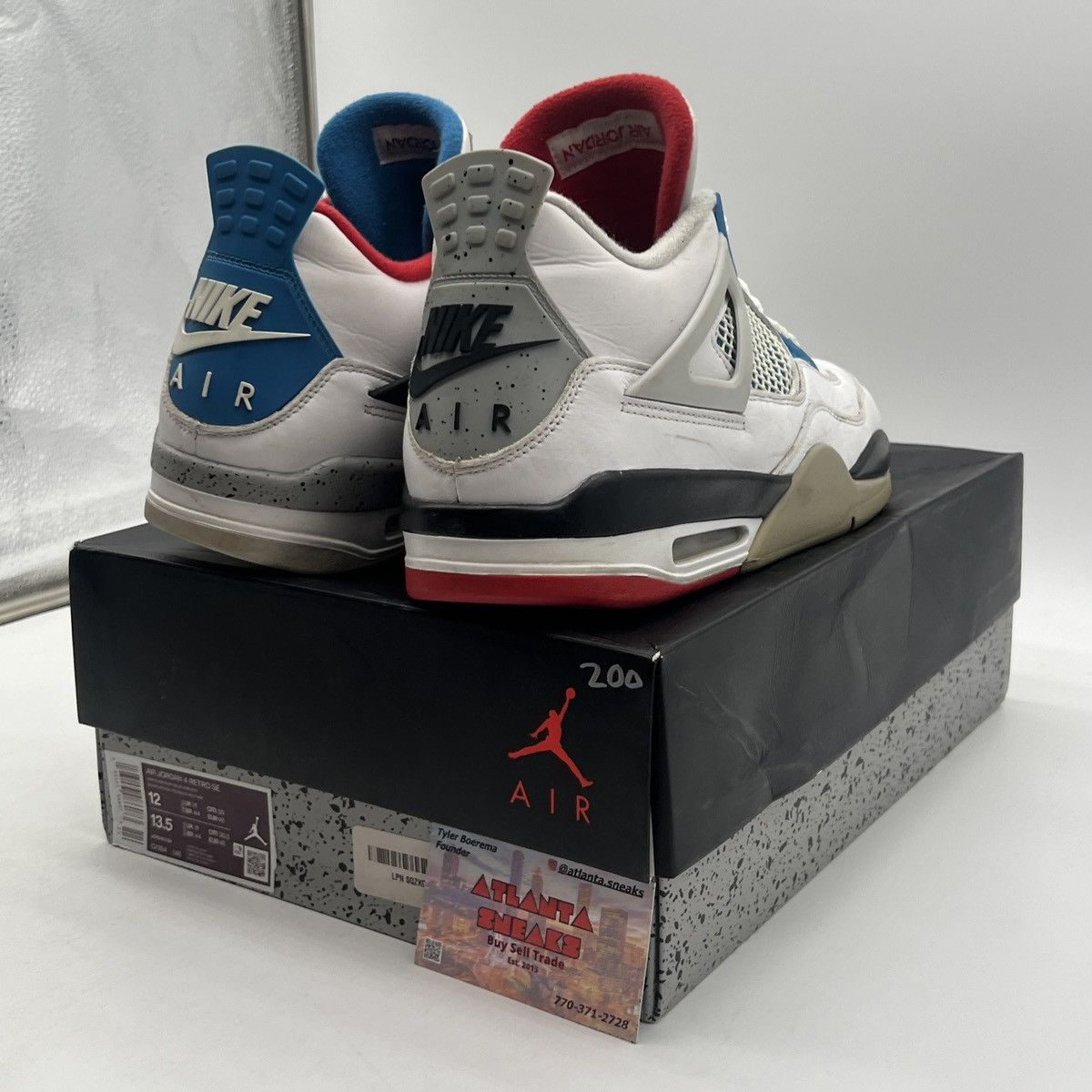 Jordan Brand Air Jordan 4 what the 4 Size US 12 / EU 45 - 5 Thumbnail