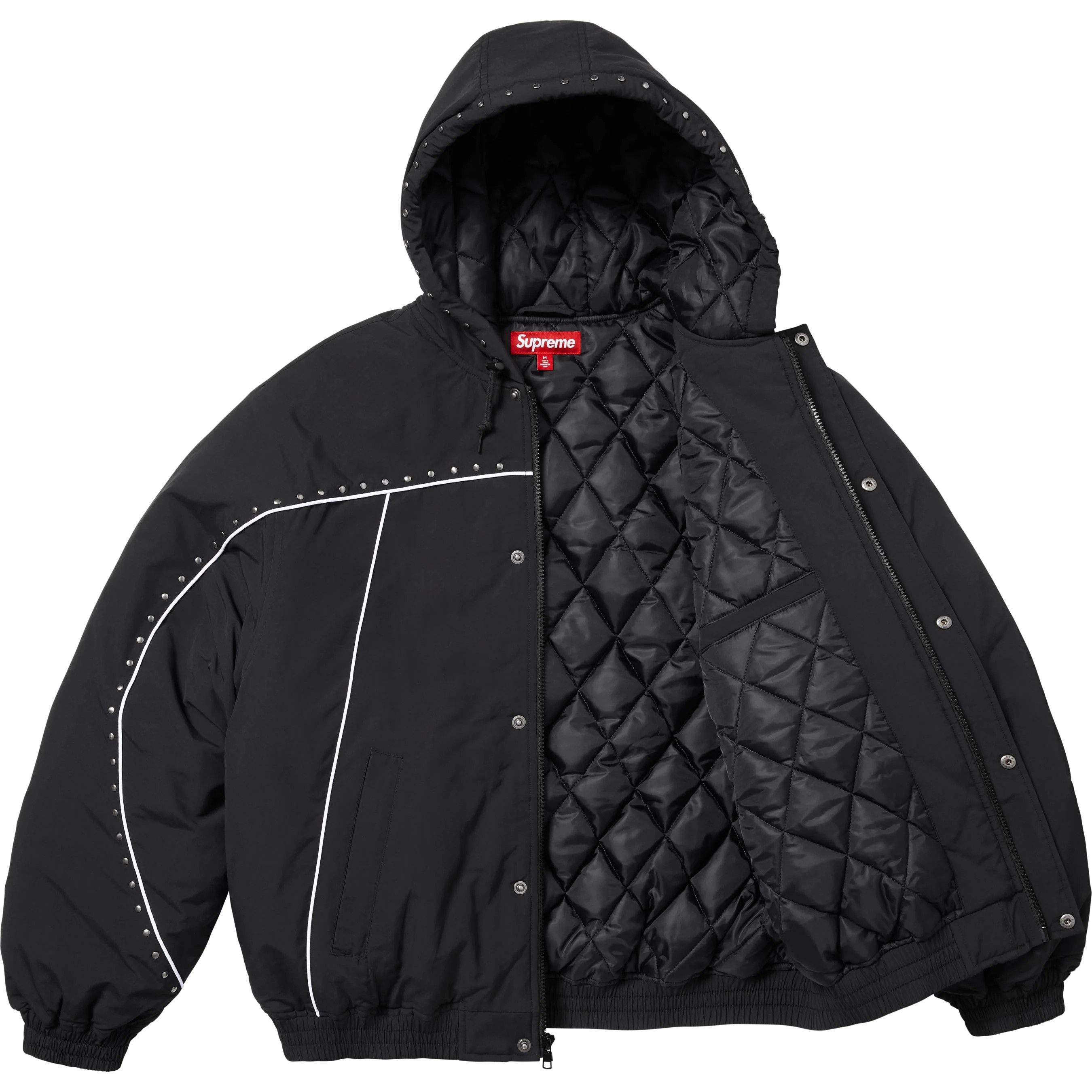 Supreme Supreme Studded Stadium Jacket Size US XXL / EU 58 / 5 - 2 Thumbnail