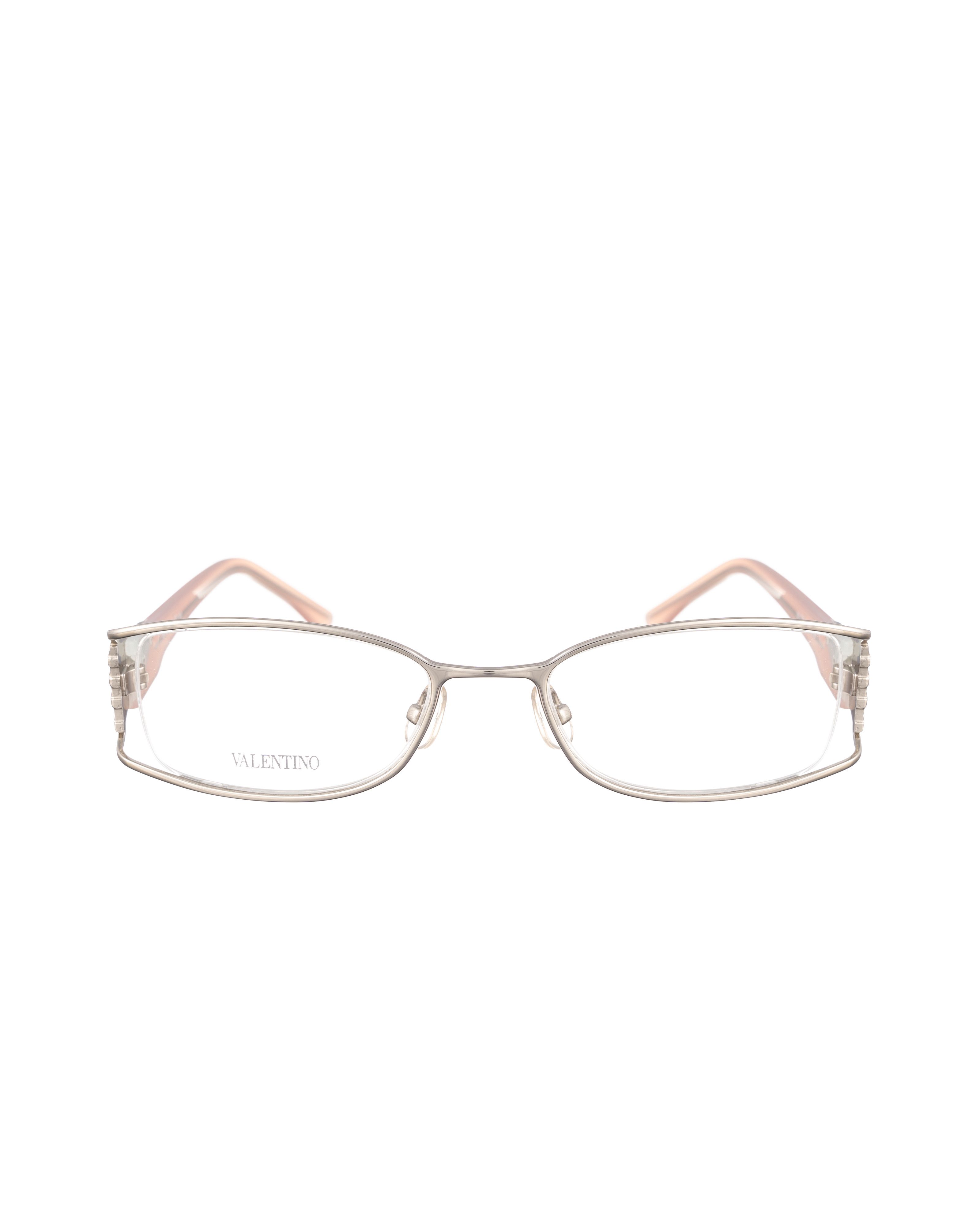 Valentino Valentino 00s Pink Beige Glasses & White Rhinestones Size ONE SIZE - 2 Thumbnail