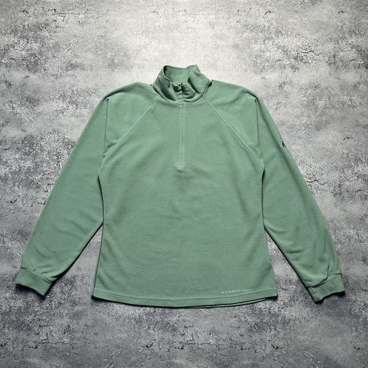Mammut Vintage Mammut Outdoor 1/3 Zip Fleece Hiking Mountain Size US XL / EU 56 / 4 - 1 Thumbnail