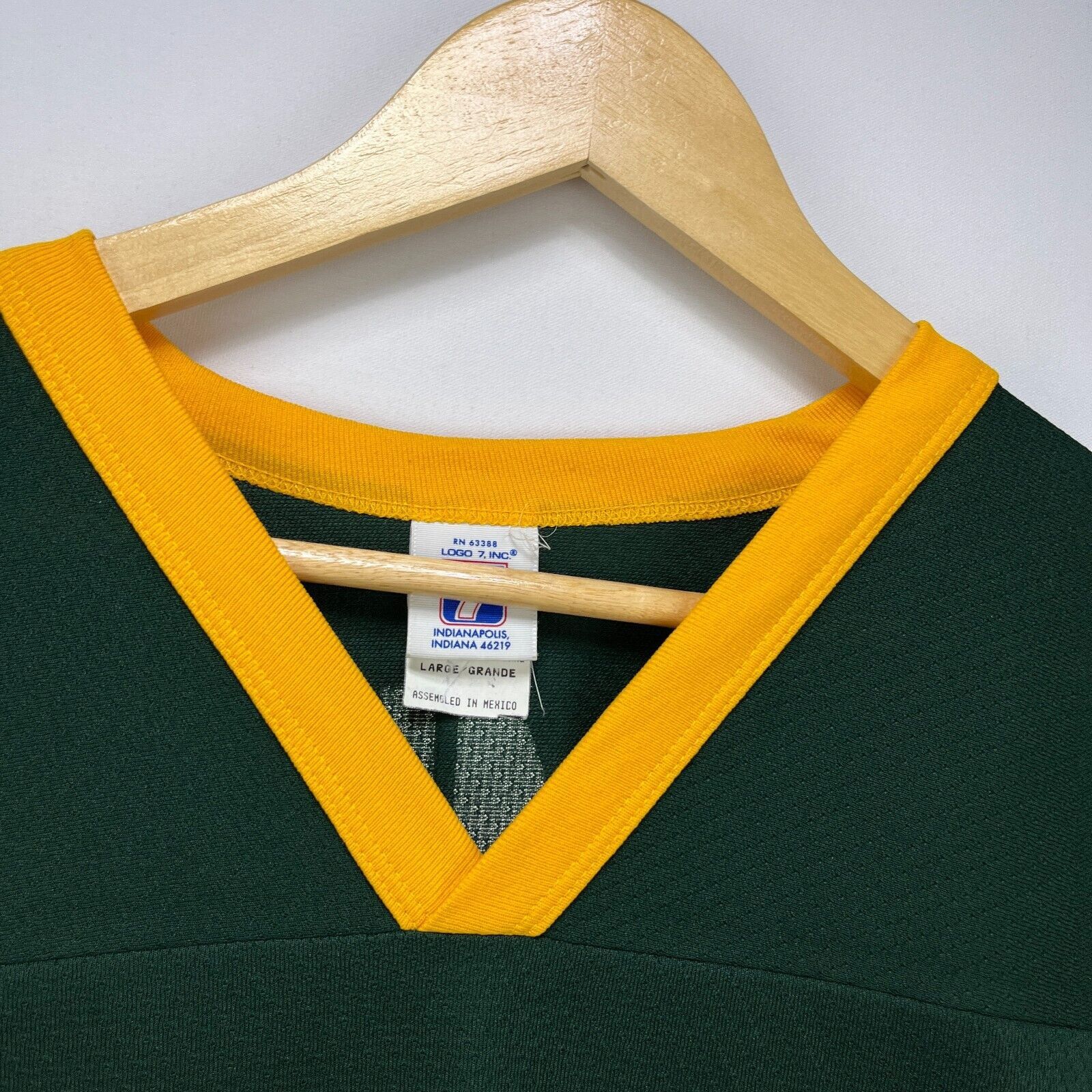 Vintage Vintage 90s Green Bay Packers Logo 7 Chmura #89 Jersey Large Size US L / EU 52-54 / 3 - 6 Thumbnail