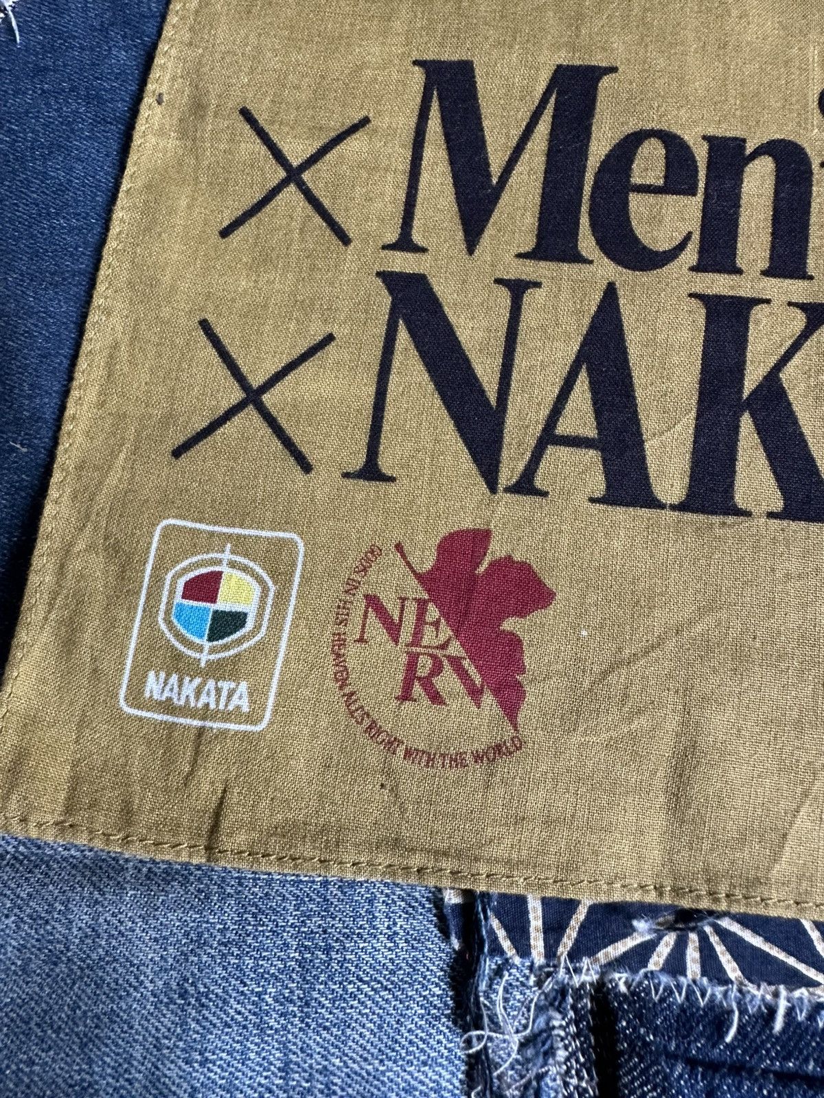 Vintage Evangelion Handkerchief/ Neckerchief/ Bandana Size ONE SIZE - 4 Thumbnail