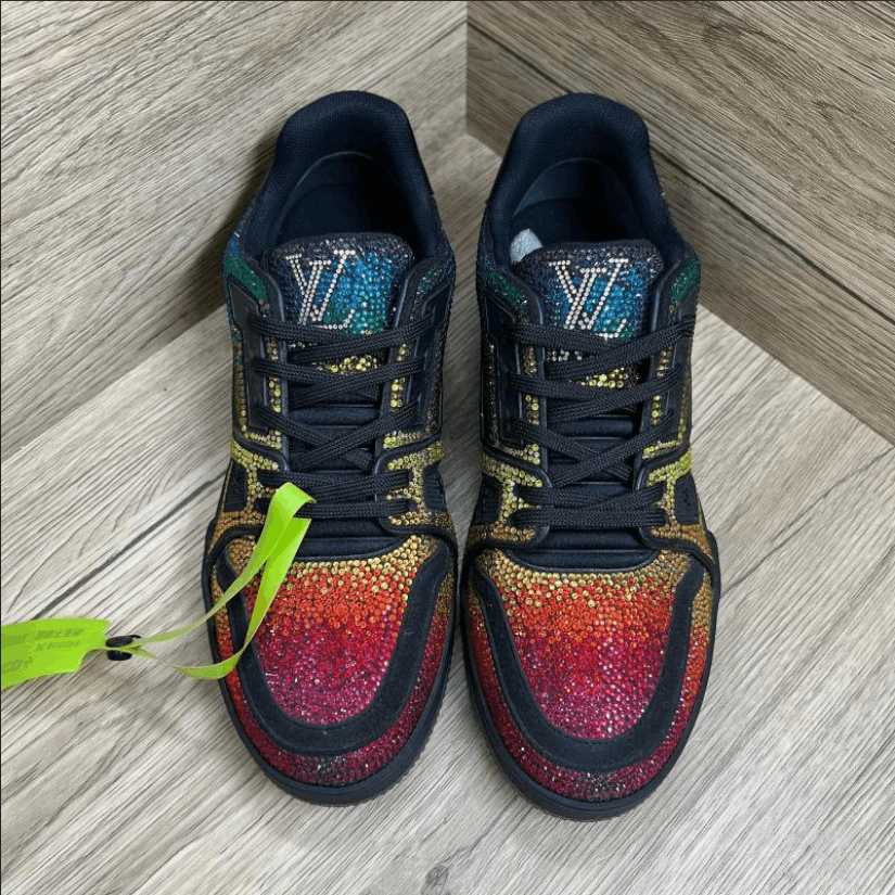 Louis Vuitton Louis Vuitton low-top fashion skate shoes Size US 6.5 / EU 39-40 - 2 Thumbnail
