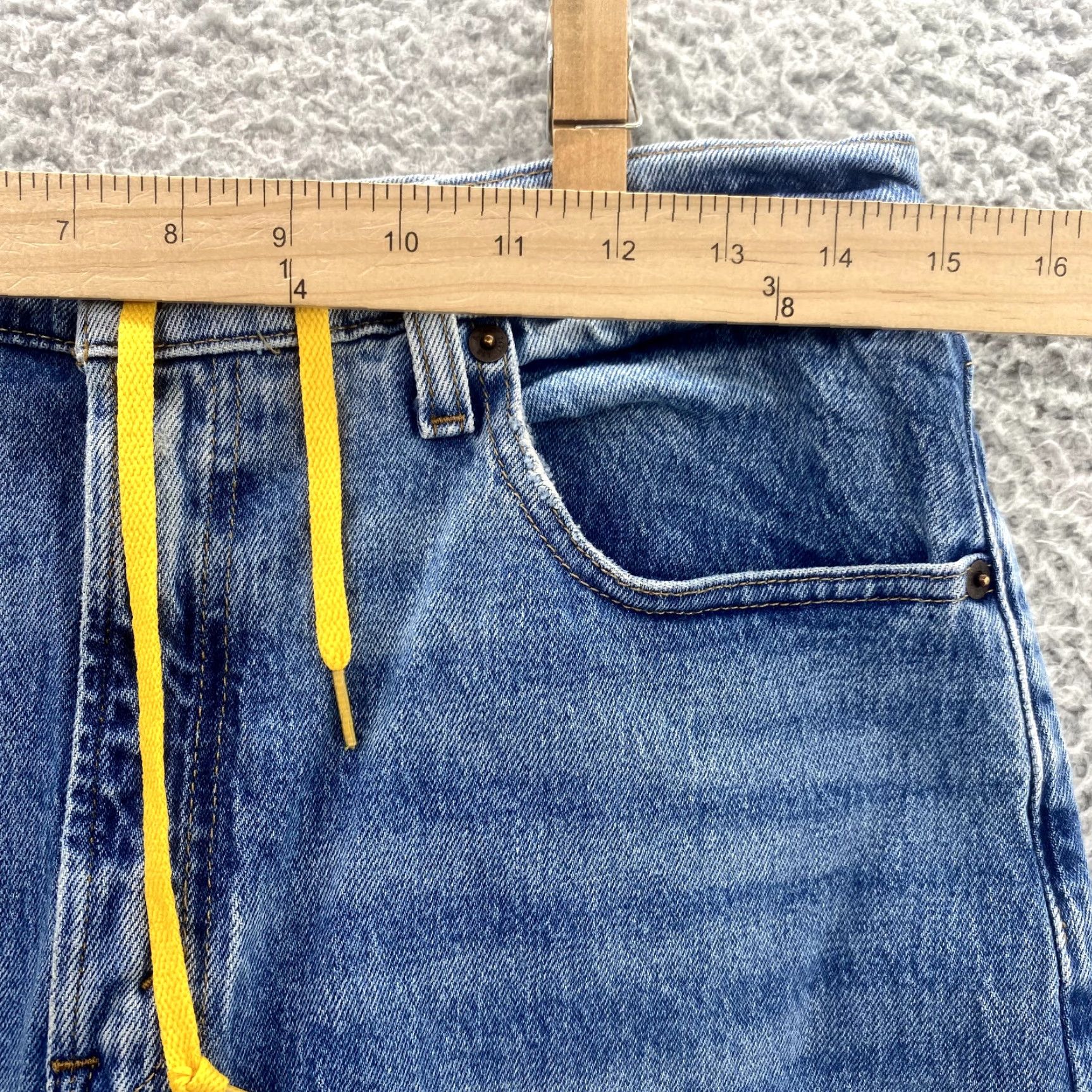 Abercrombie & Fitch Abercrombie & Fitch Shorts Women's 28x5* Curve Love Cut Off Jorts 90's Skater Blue Denim 5-Pocket Size 28" / US 6 / IT 42 - 3 Thumbnail