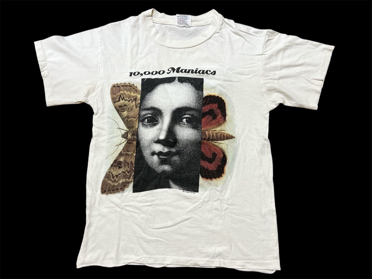 Band Tees × Vintage Vintage 10000 Maniacs Band Tee ALTERED Size US M / EU 48-50 / 2 - 1 Thumbnail