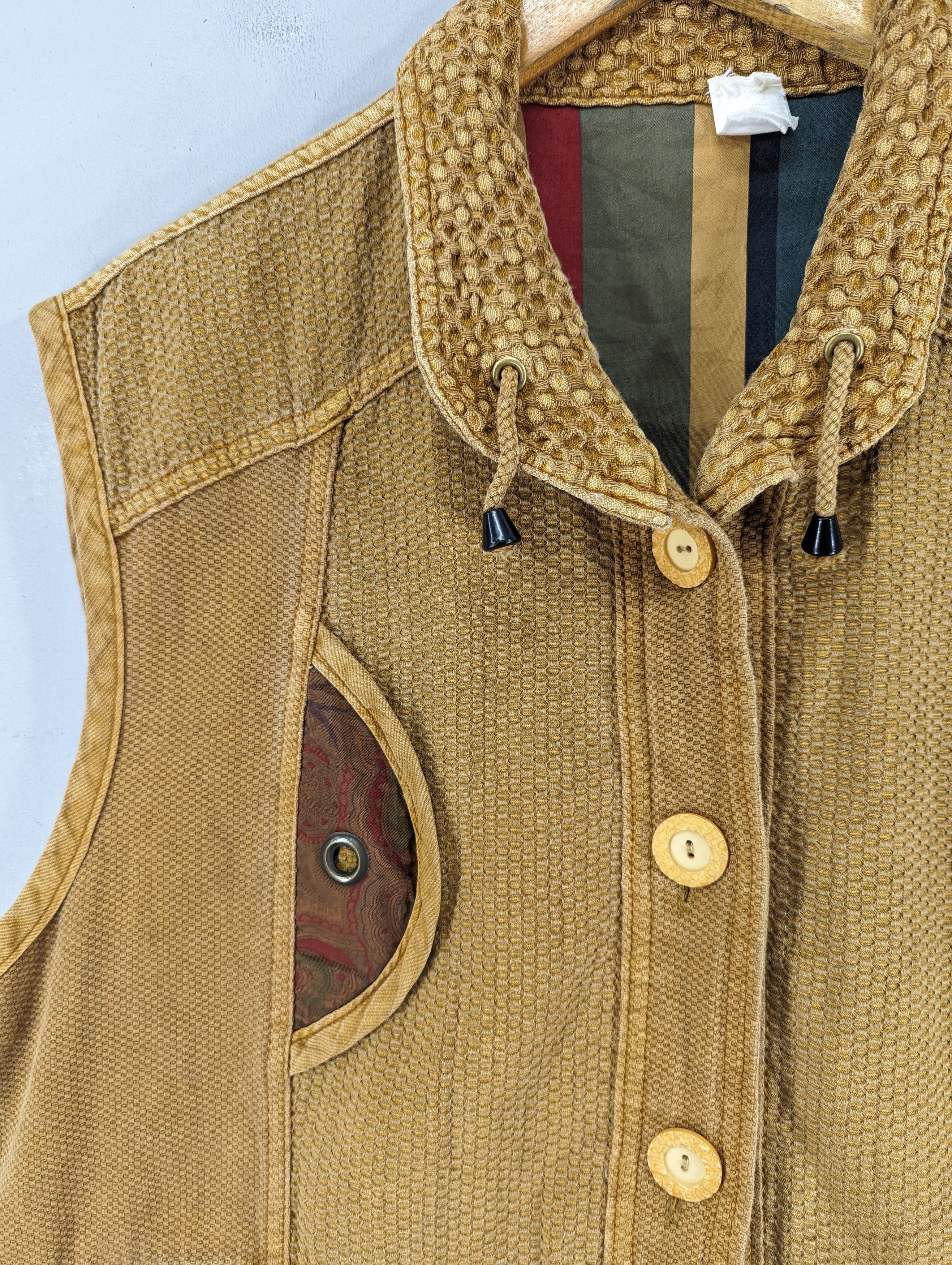 Japanese Brand Vintage Unbrand Button Ups Vest Jacket Size US L / EU 52-54 / 3 - 10 Thumbnail