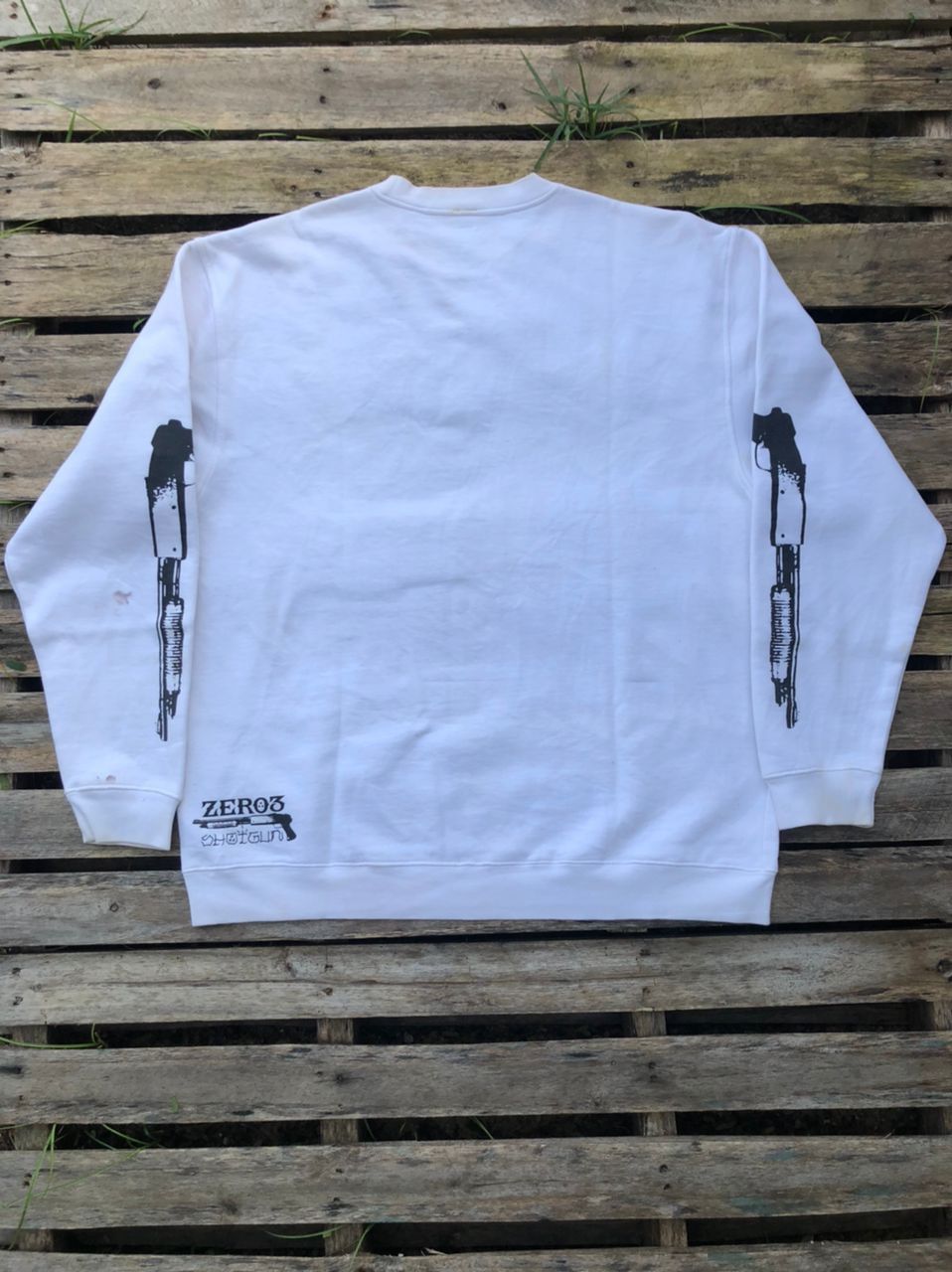 Japanese Brand × Vintage Vintage Shotgun Zero 3 Sweatshirt Size US XL / EU 56 / 4 - 2 Thumbnail