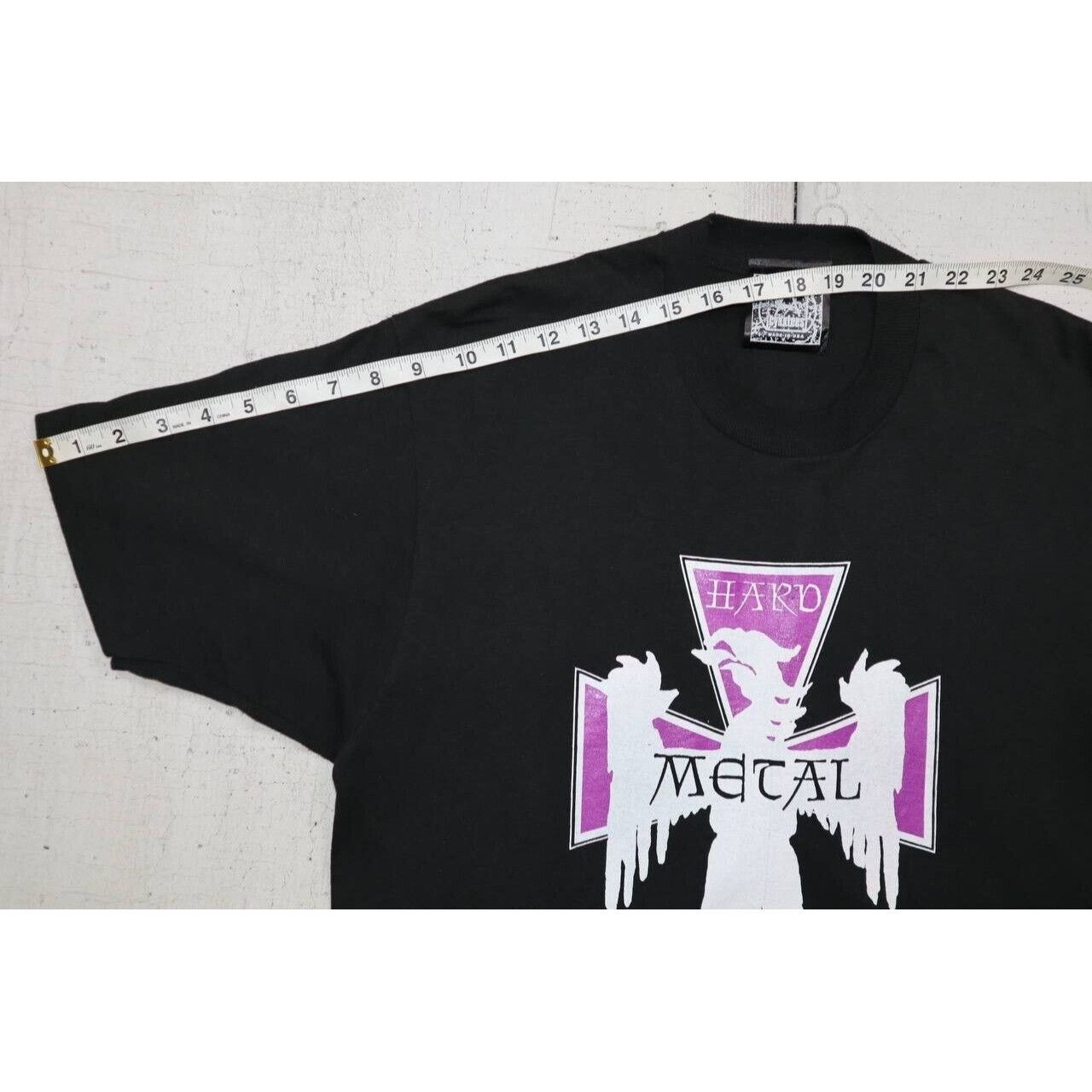 Vintage Vintage 80s Cykxtees Goth Hard Metal Shirt Black Size Large Size US L / EU 52-54 / 3 - 5 Thumbnail