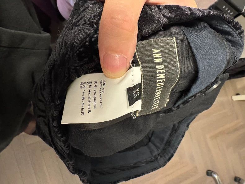 Ann Demeulemeester Ann Demeulemeester ANN DEMEULEMEESTER print pants-2507 Size US 28 / EU 44 - 7 Thumbnail