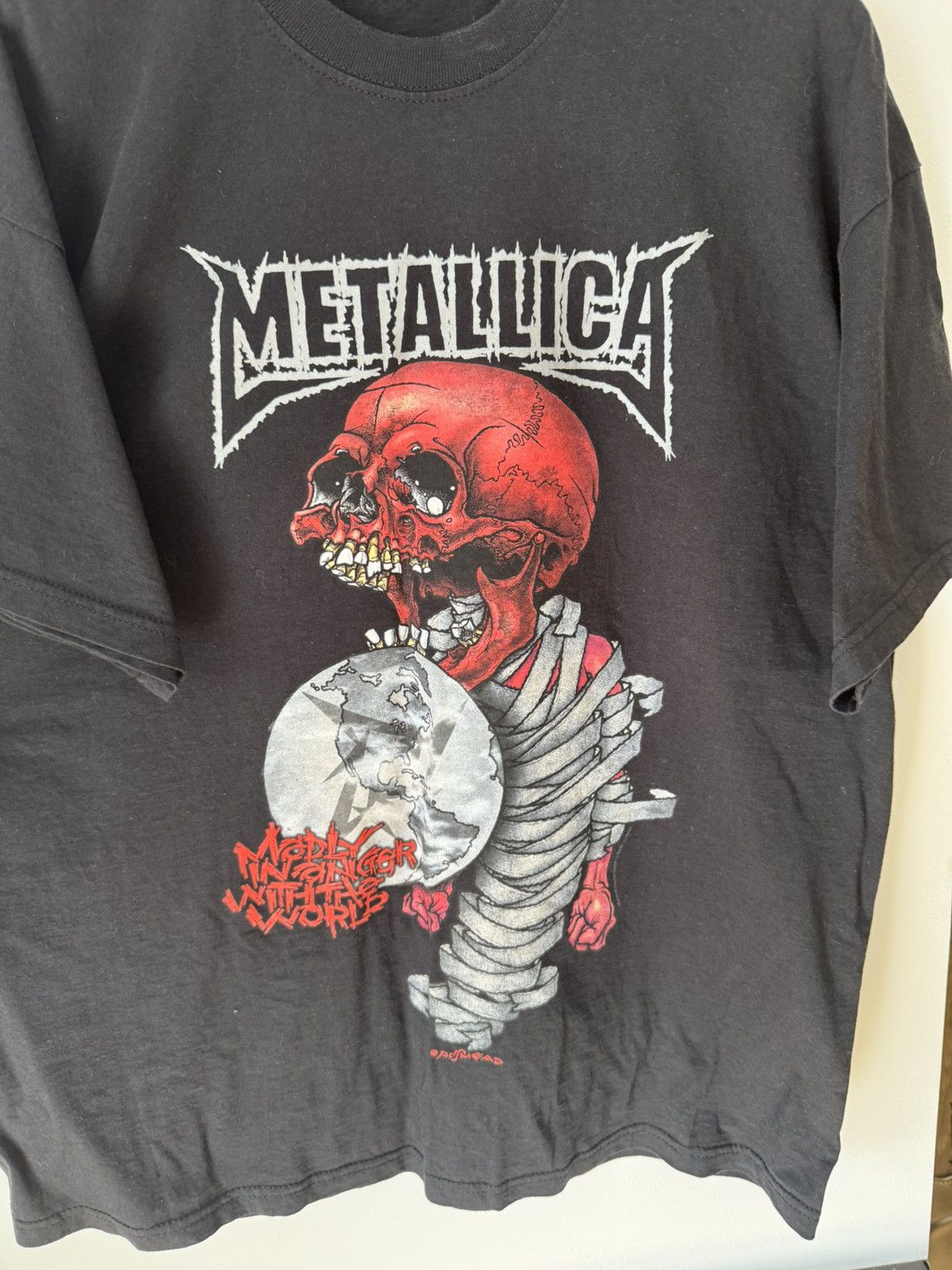 Band Tees Vintage 2004 Metallica Pushead Metal Heavy Band Tee Size XL Size US XL / EU 56 / 4 - 6 Thumbnail