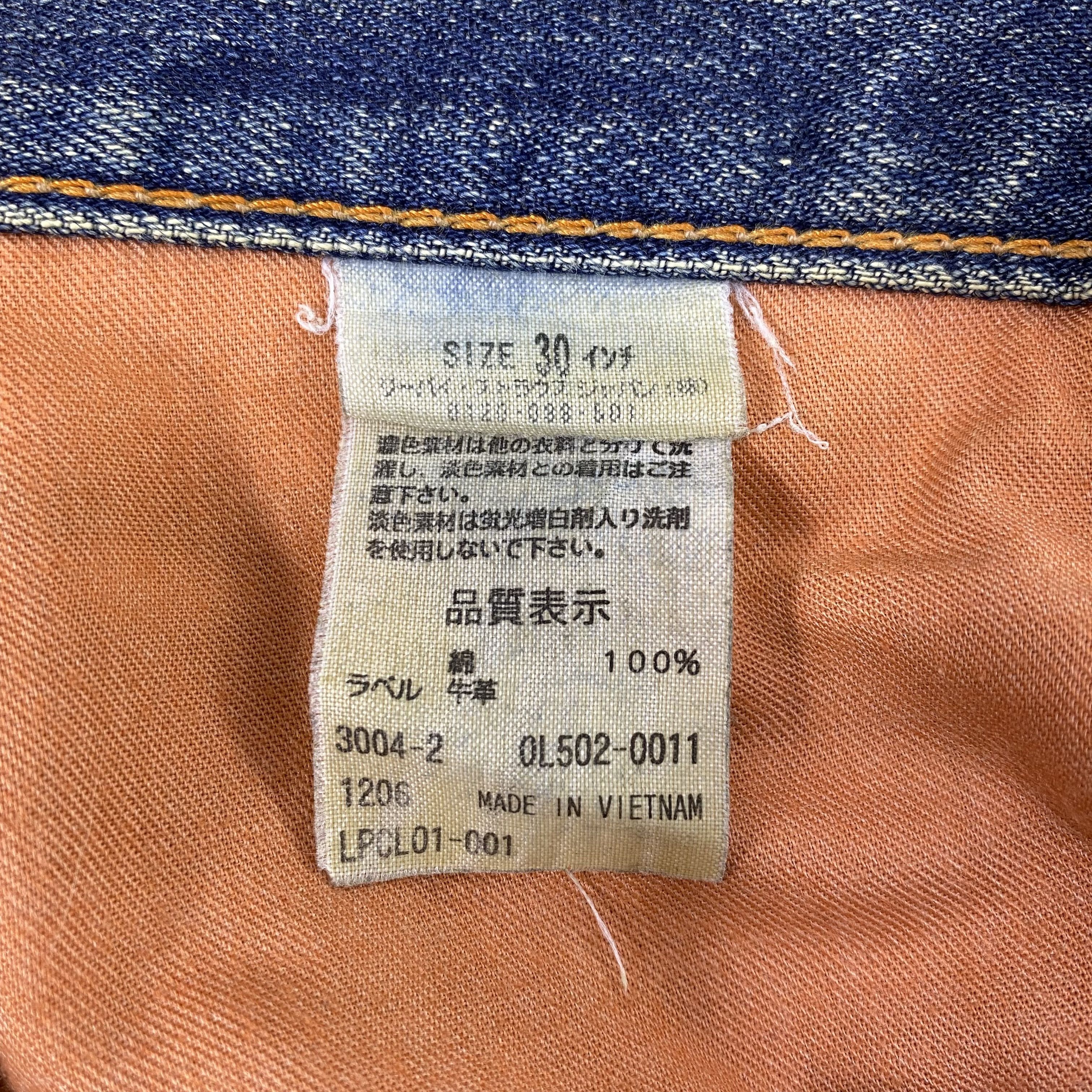 Jean × Levi's × Vintage Vintage Levi's 502 Distressed Rusty Wash Jeans-J1166 Size US 32 / EU 48 - 8 Thumbnail