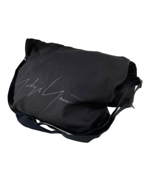 Yohji Yamamoto YOHJI YAMAMOTO Signature logo cotton canvas shoulder bag Size ONE SIZE - 1 Thumbnail