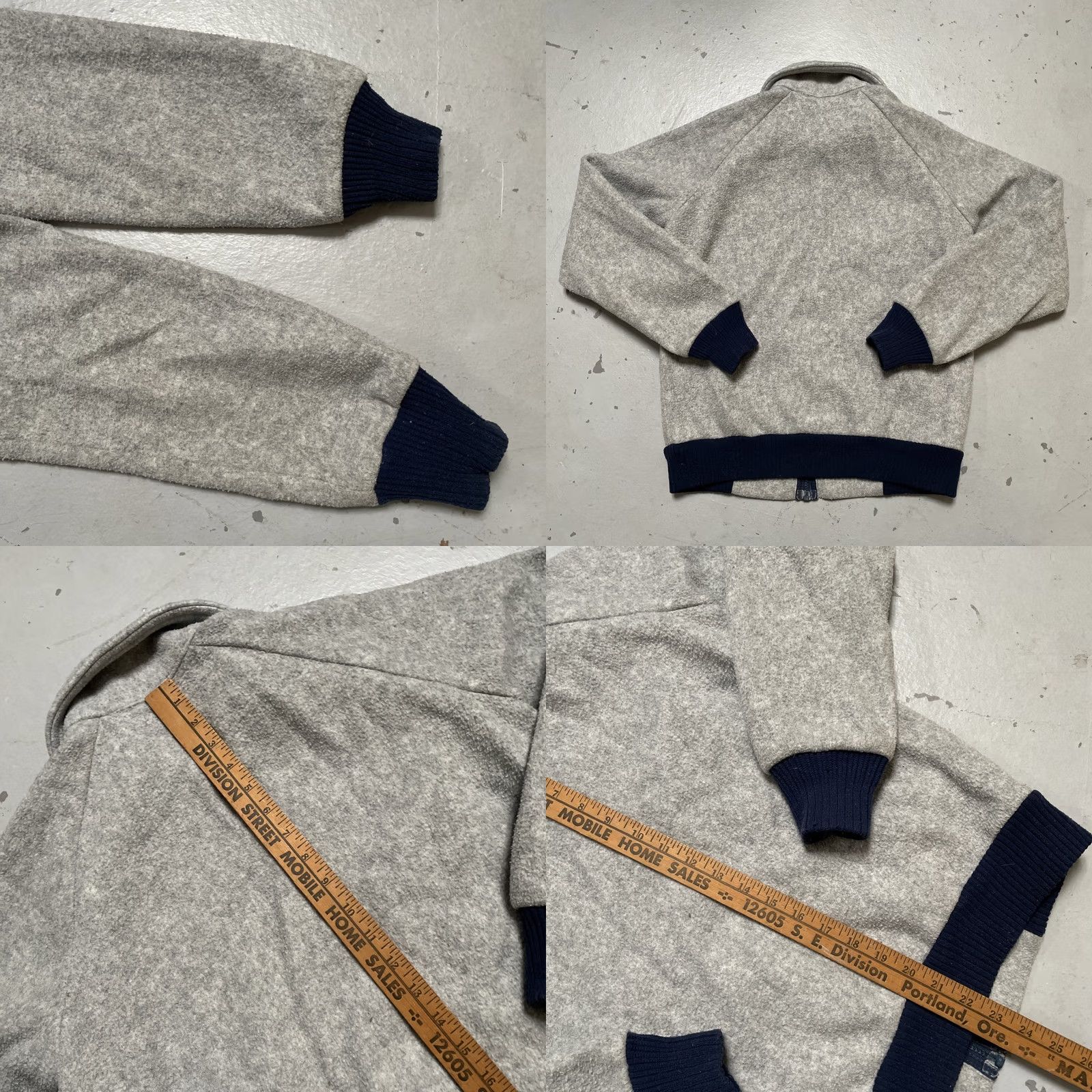 Patagonia VINTAGE Patagonia Big Label Tag Full Zip Fleece Outdoor Ski Sweater Grey S Size US S / EU 44-46 / 1 - 8 Thumbnail