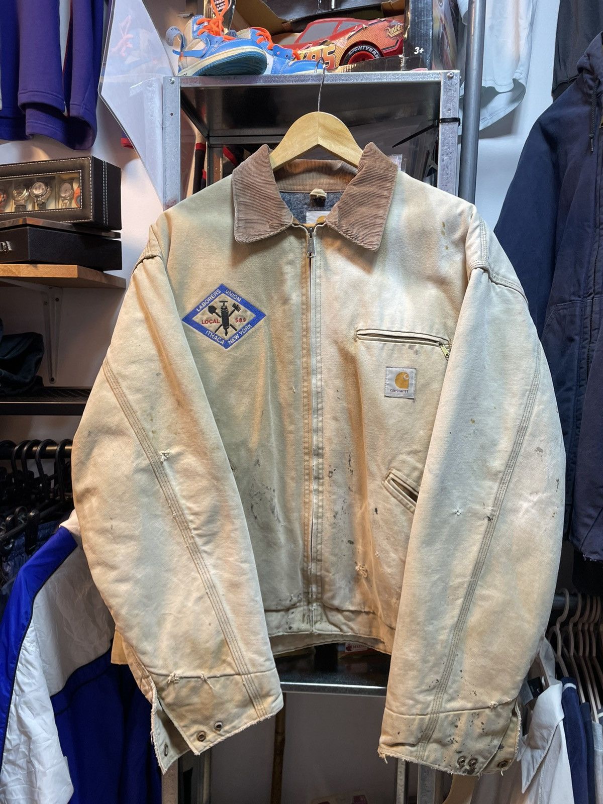 Carhartt Vintage Carhartt Detroit Jacket Size US XL / EU 56 / 4 - 1 Thumbnail