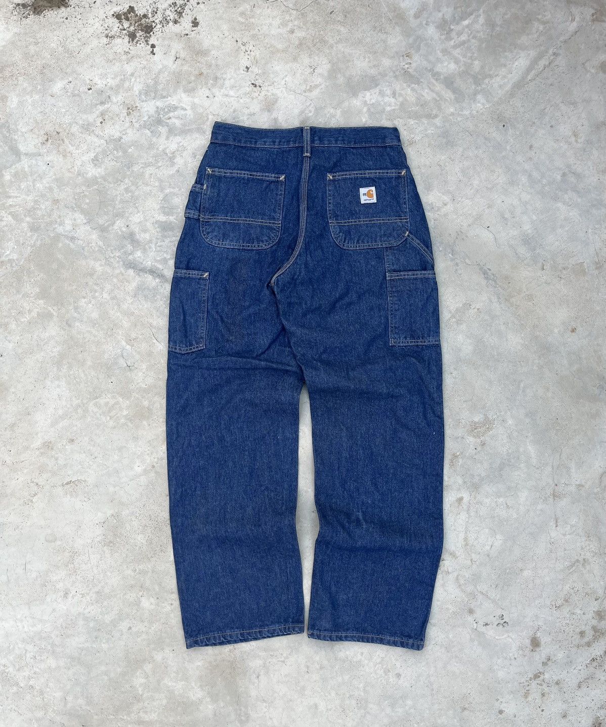 Carhartt FLAME RESISTANT CARHARTT DENIM 🔥 Size US 32 / EU 48 - 5 Thumbnail