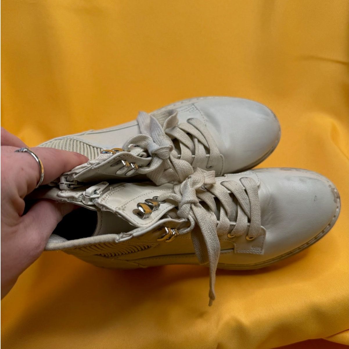 Other Indigo Rd Boot Women's Size 7M Lace Up Beige Size US 7 / IT 37 - 4 Thumbnail