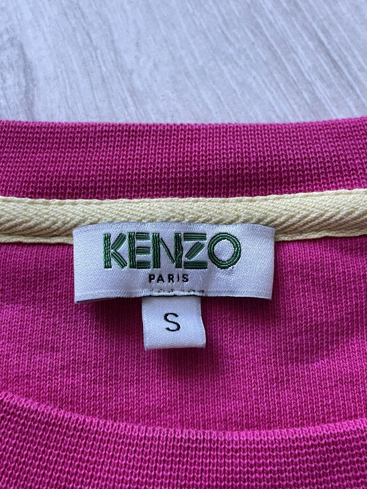 Kenzo Kenzo Tiger Pink Sweatshirt Big Logo Size S / US 4 / IT 40 - 4 Thumbnail