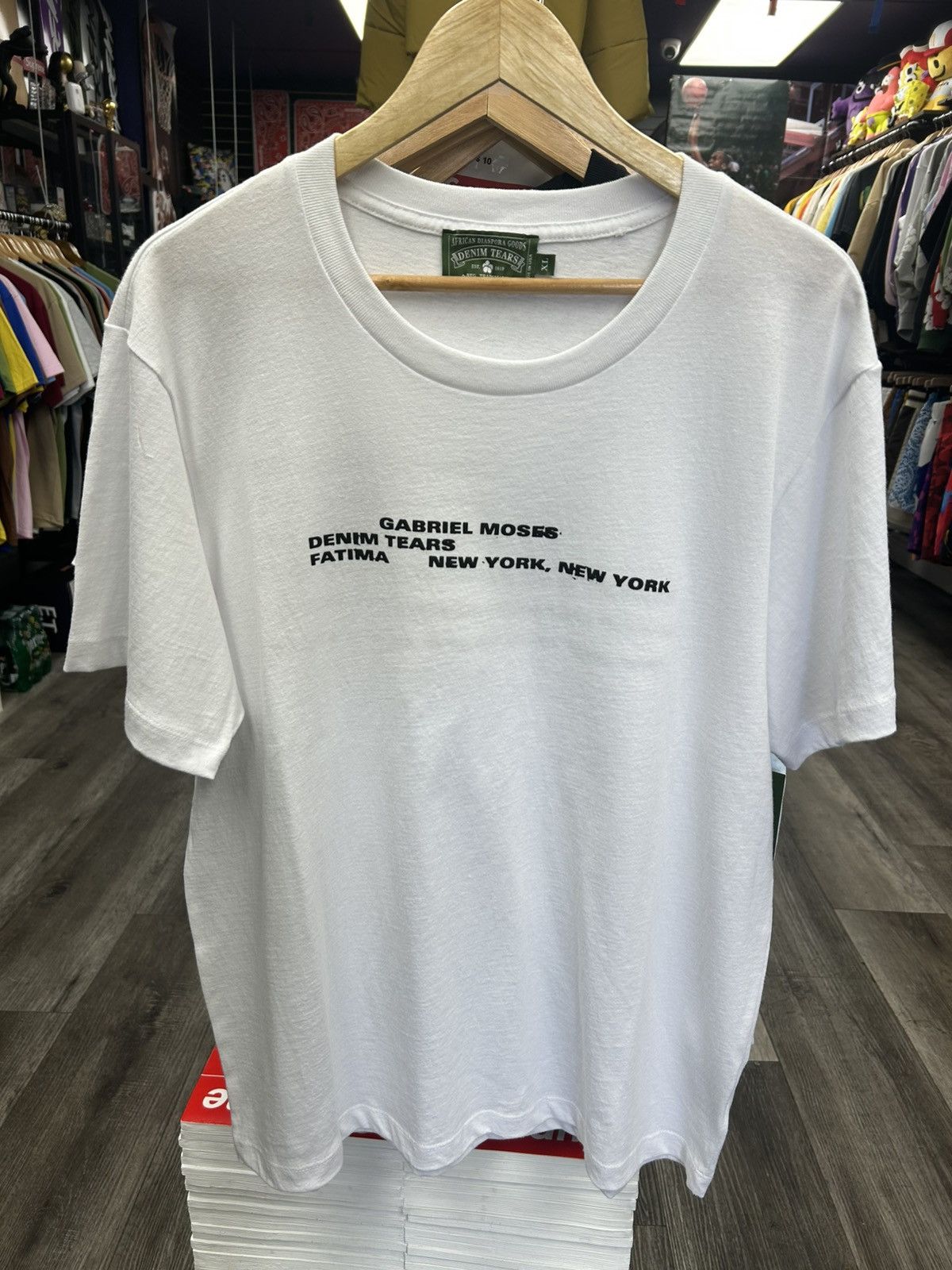 DENIM TEARS Denim Tears X Gabriel Moses T-shirt Size US XL / EU 56 / 4 - 1 Thumbnail