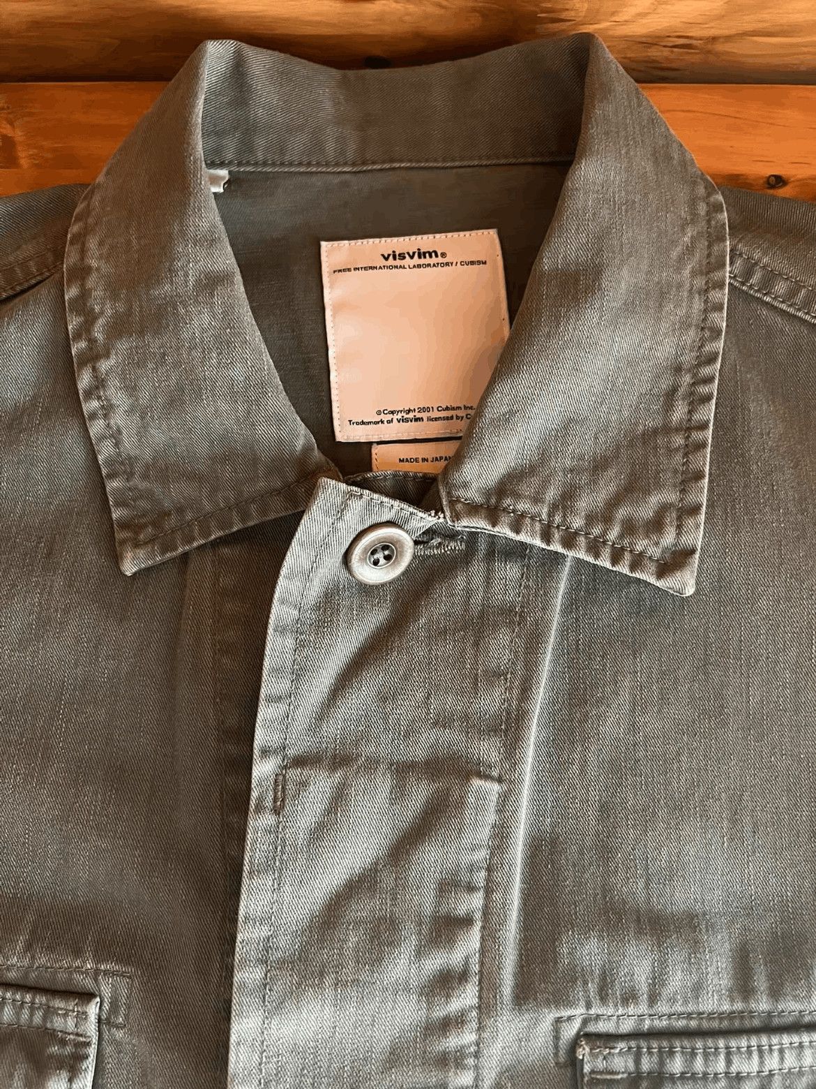 Visvim Sz 1 Visvim 15SS Light Wash Military Jacket Size US S / EU 44-46 / 1 - 9 Thumbnail
