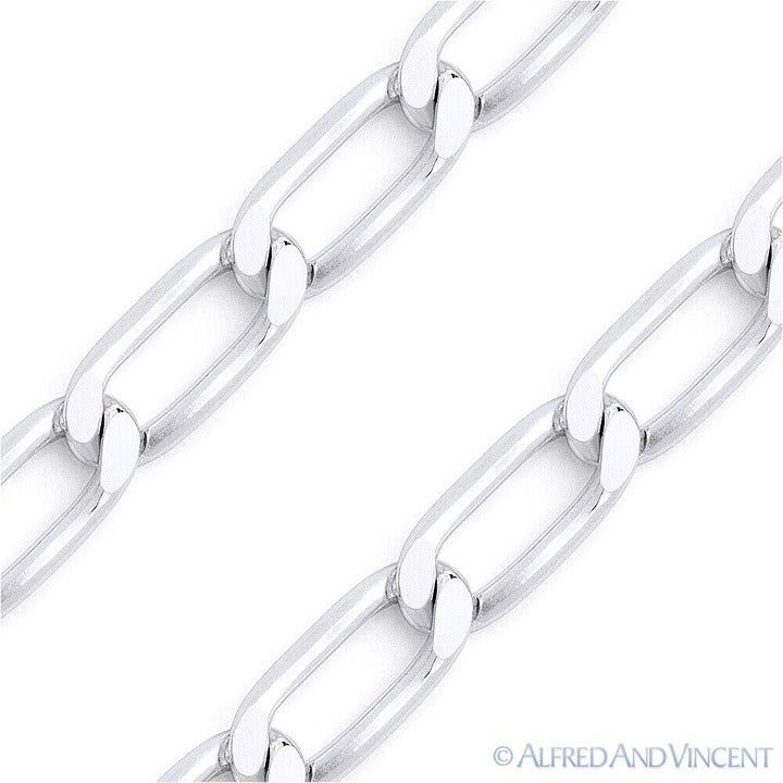 Other Open Cable Link Chain Bracelet in .925 Sterling Silver Size ONE SIZE - 2 Thumbnail